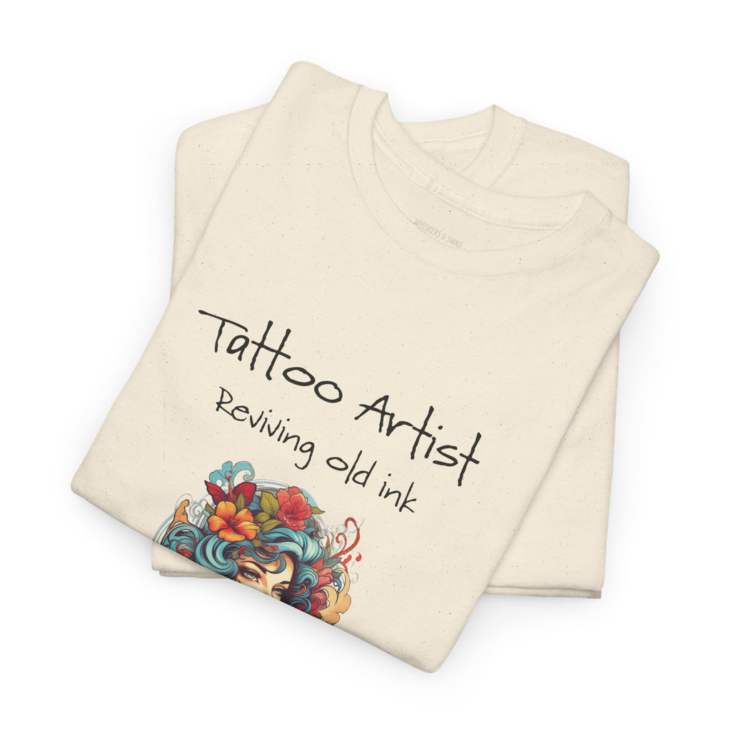 Tattoo Artist - Reviving Old Ink, One Line at a Time.