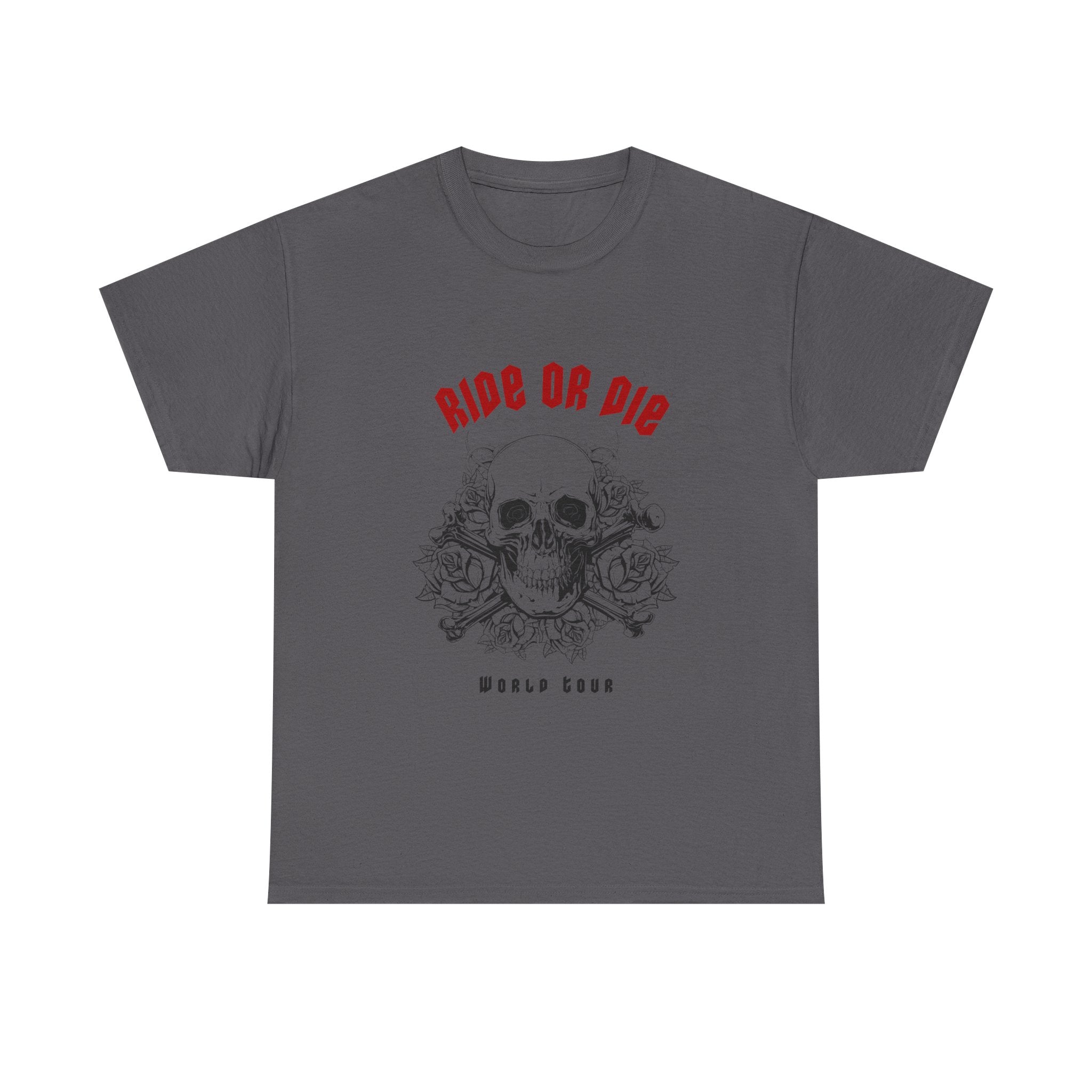 Ride or Die Skull Tee — "Welcome to Forever" Tour Graphic Shirt