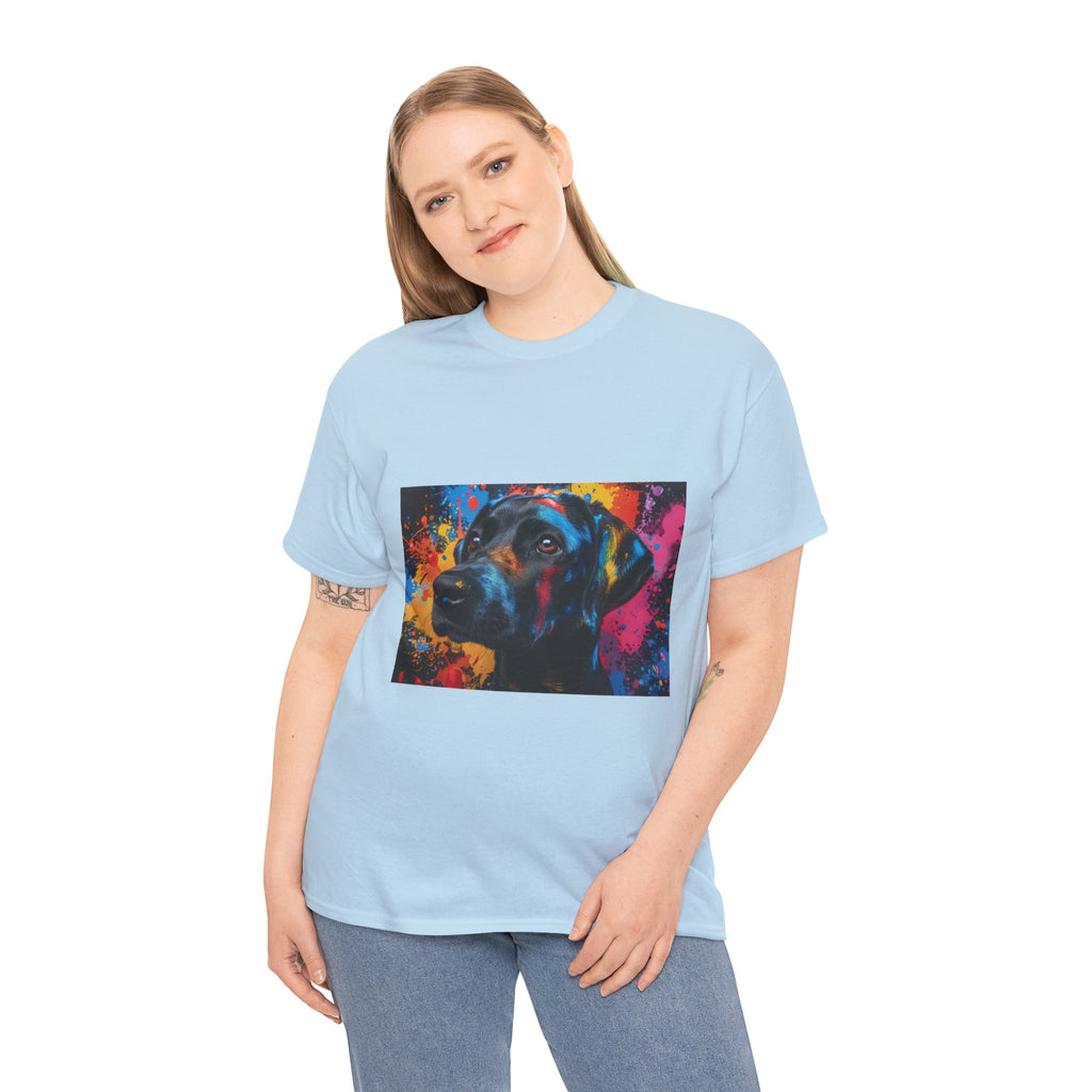 Labrador Retriever Pop Art T-Shirt — Colorful Dog Lover Tee