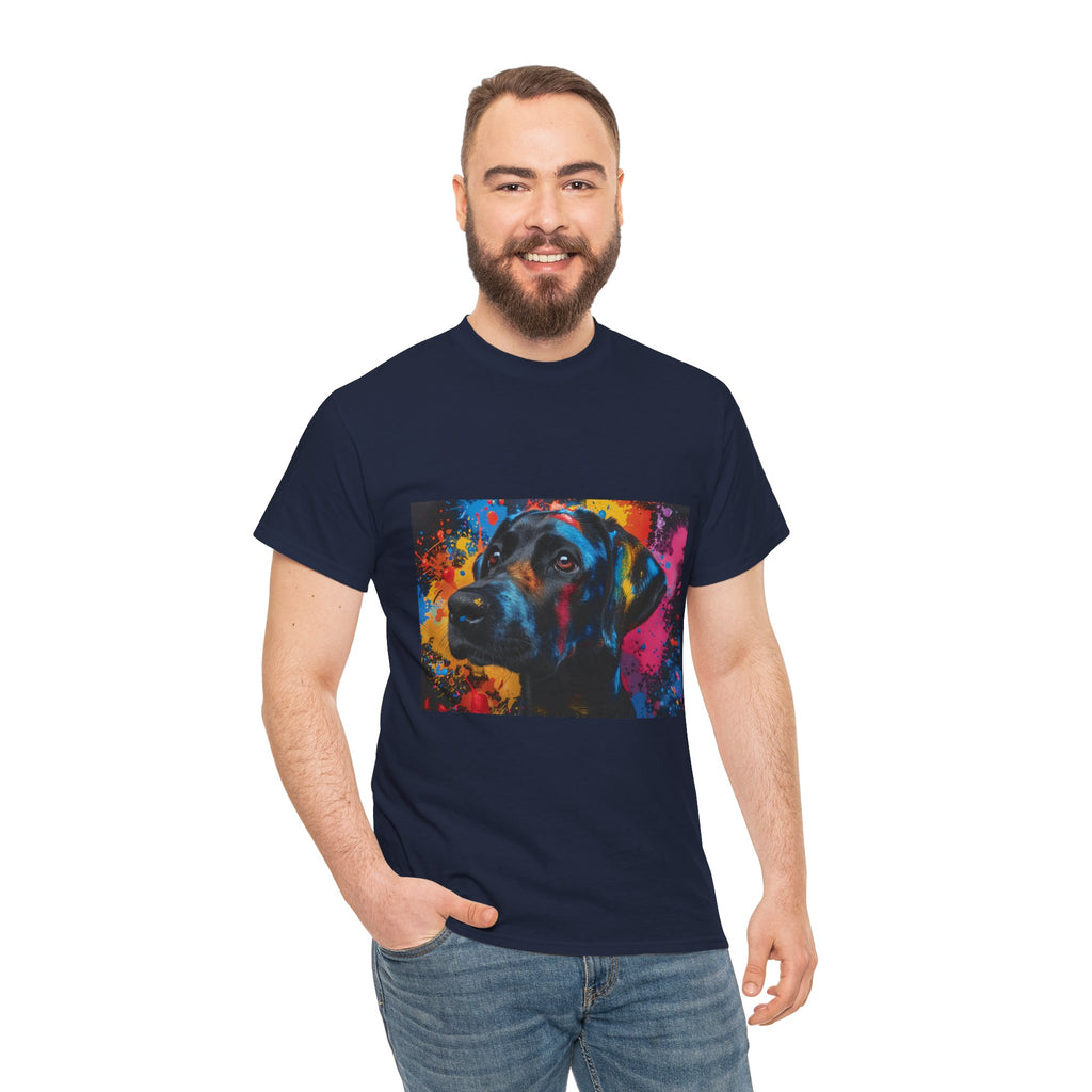 Labrador Retriever Pop Art T-Shirt — Colorful Dog Lover Tee