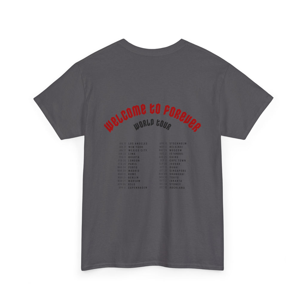 Ride or Die Skull Tee — "Welcome to Forever" Tour Graphic Shirt