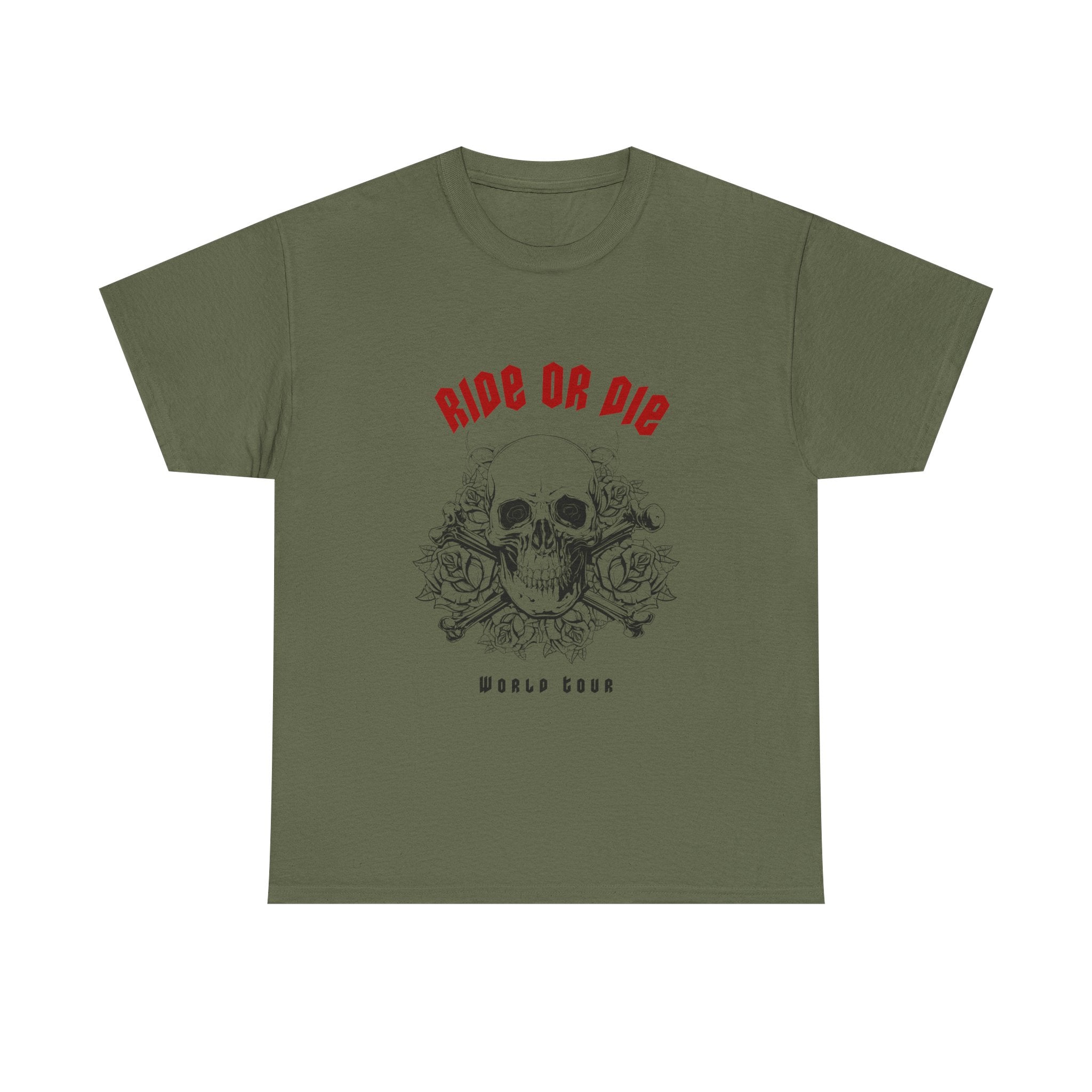 Ride or Die Skull Tee — "Welcome to Forever" Tour Graphic Shirt