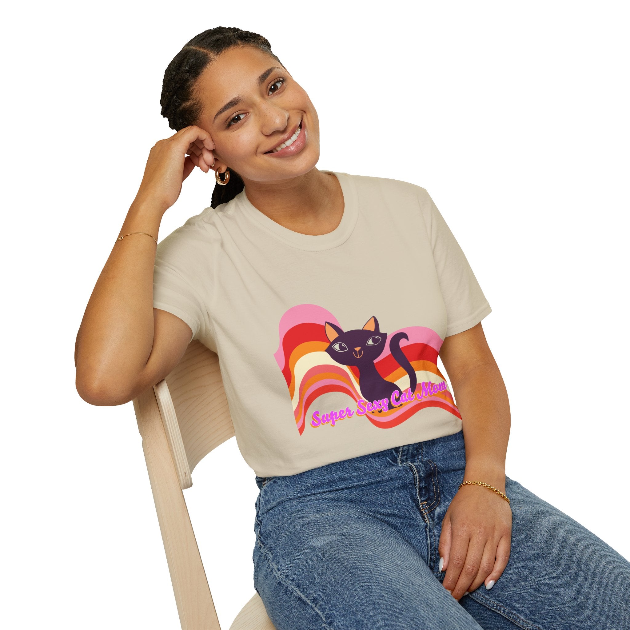 Super Sexy Cat Mom Tee