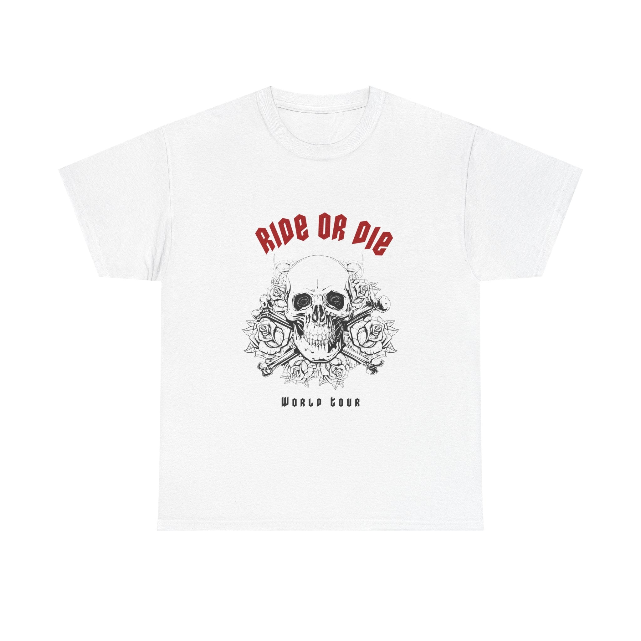 Ride or Die Skull Tee — "Welcome to Forever" Tour Graphic Shirt