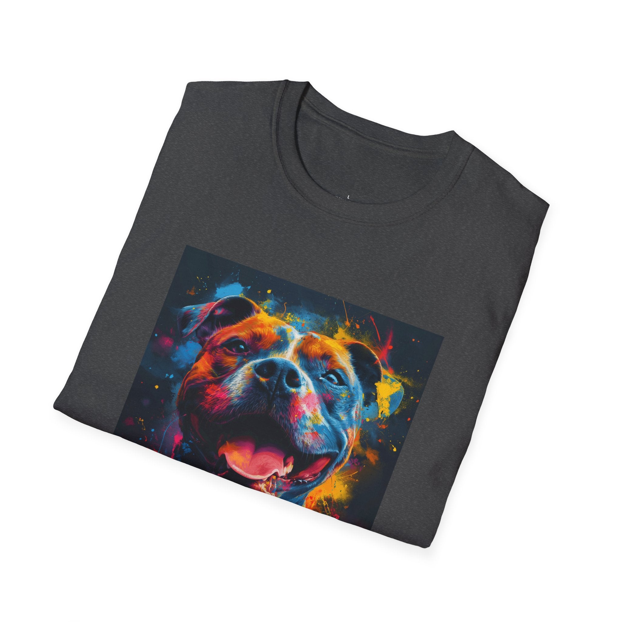 Pit Bull Galaxy Pop Art T-Shirt