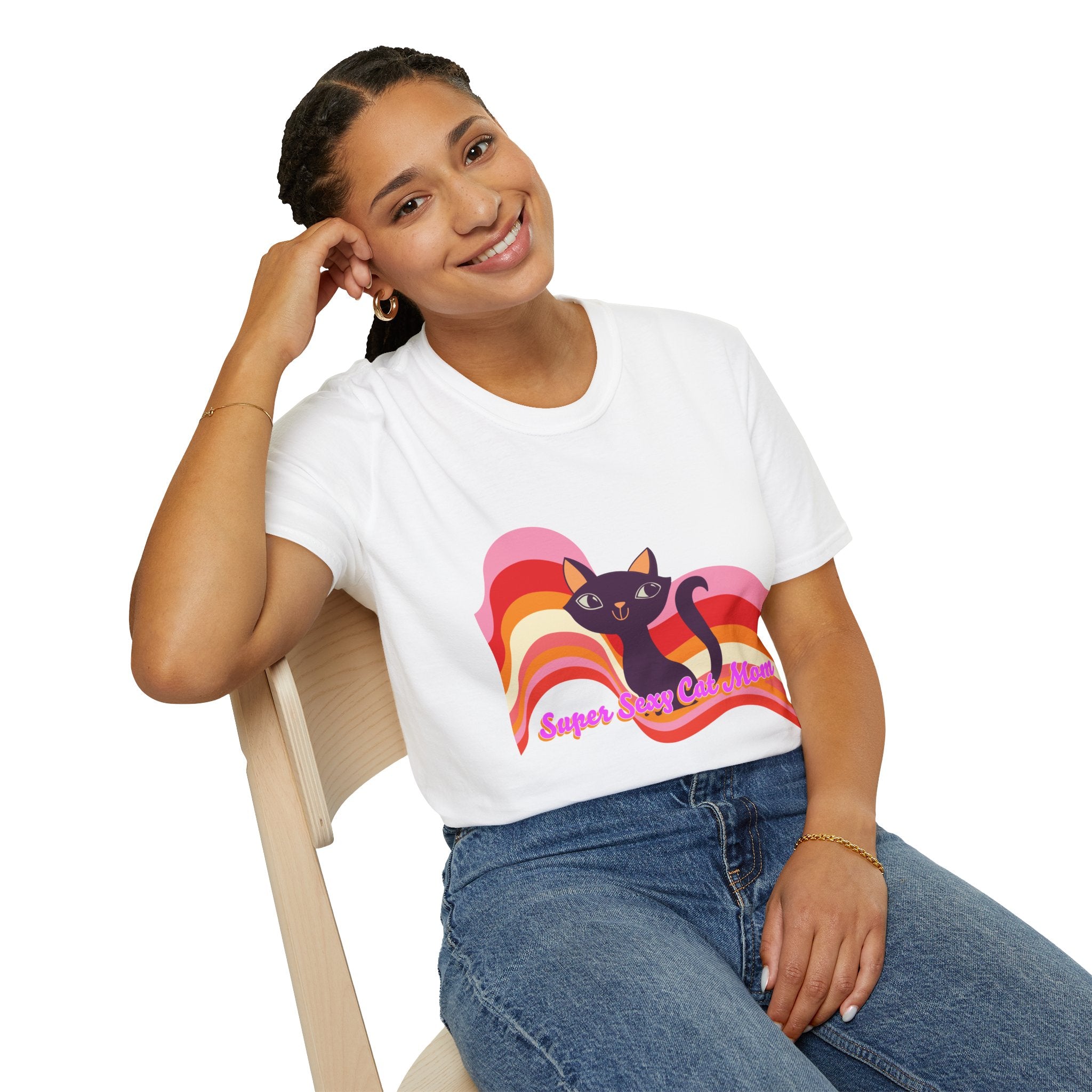 Super Sexy Cat Mom Tee