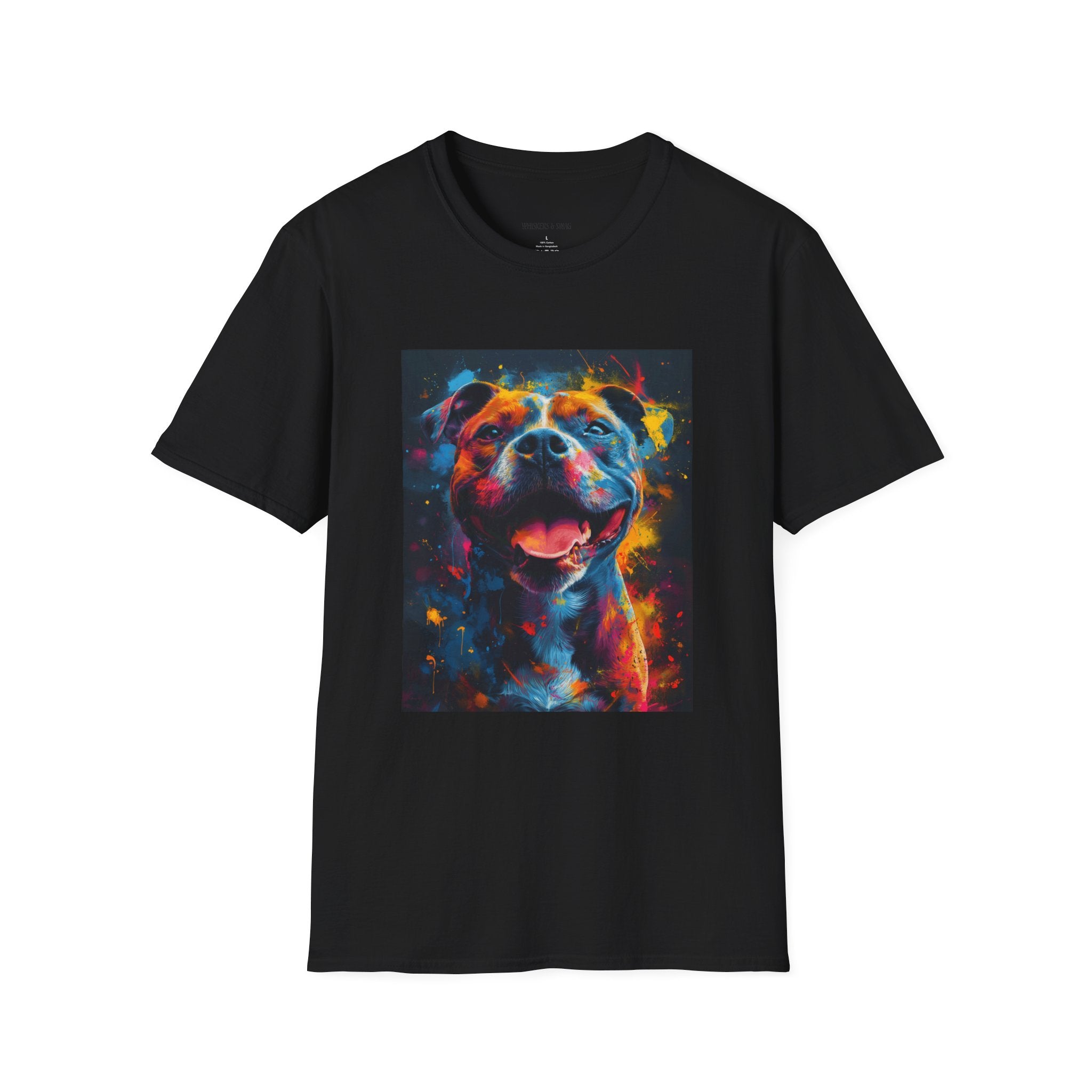 Pit Bull Galaxy Pop Art T-Shirt