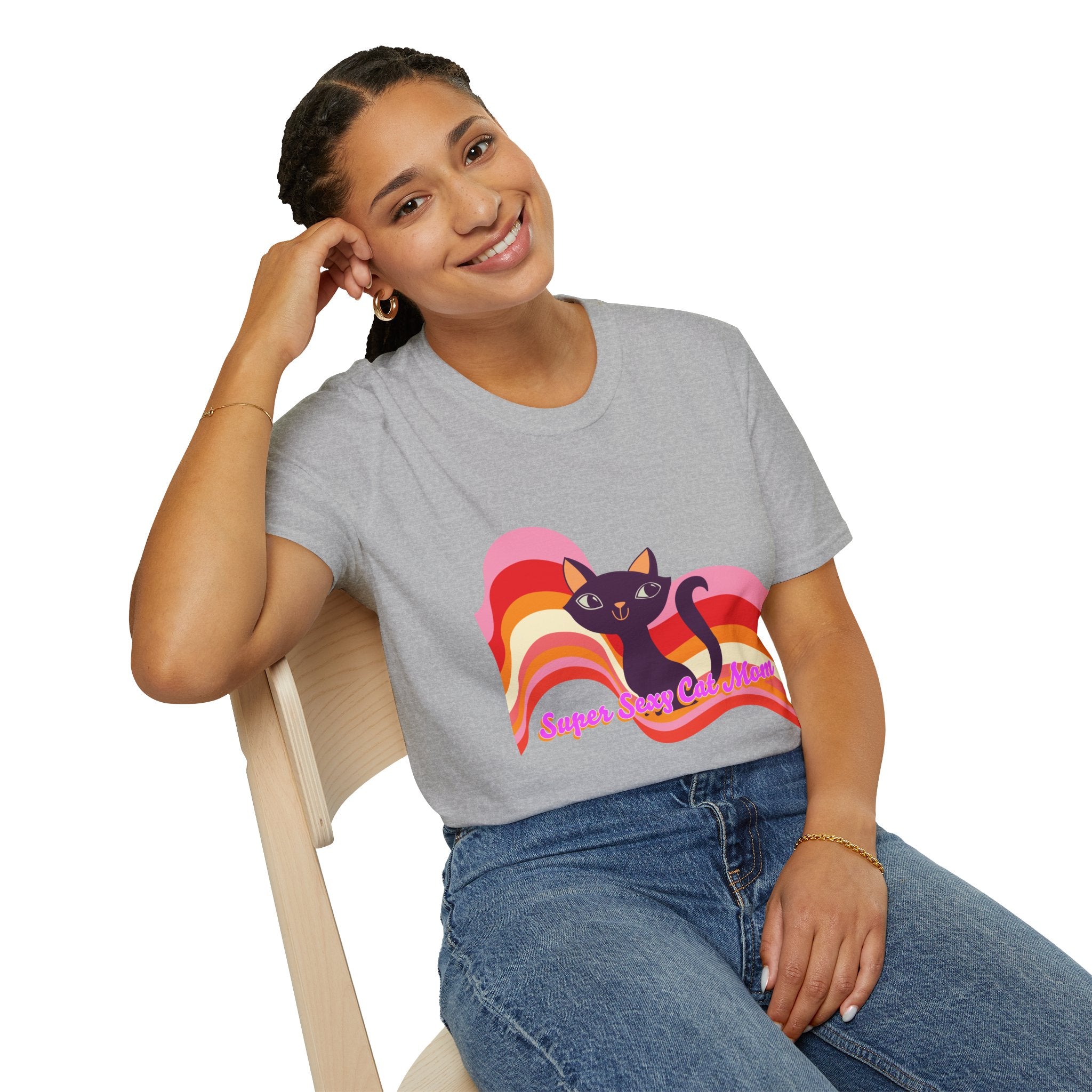 Super Sexy Cat Mom Tee