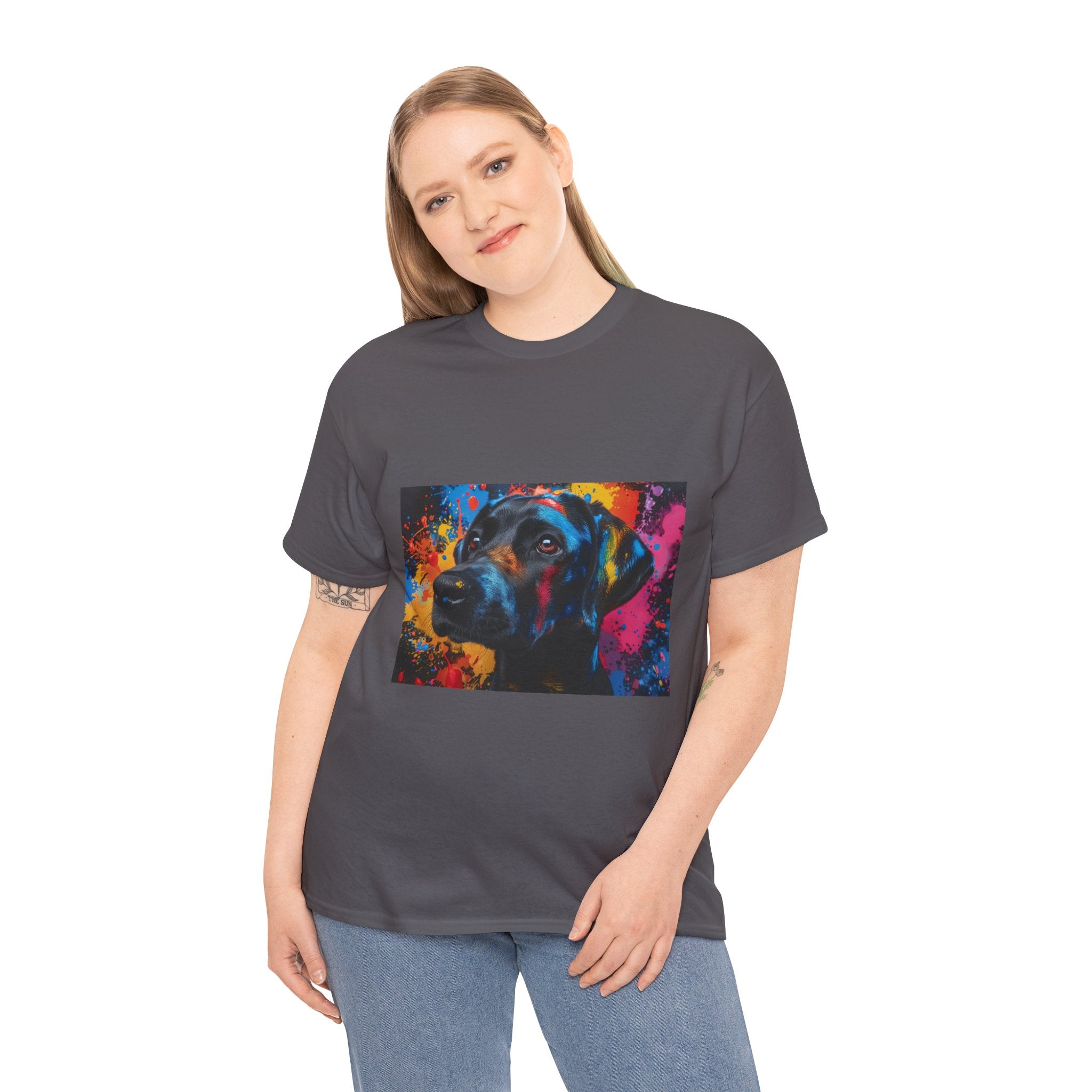 Labrador Retriever Pop Art T-Shirt — Colorful Dog Lover Tee