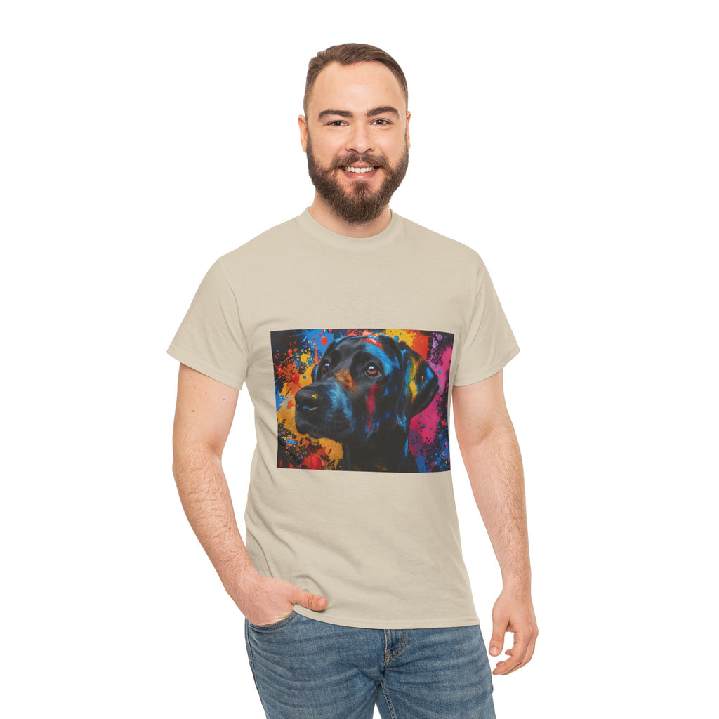 Labrador Retriever Pop Art T-Shirt — Colorful Dog Lover Tee