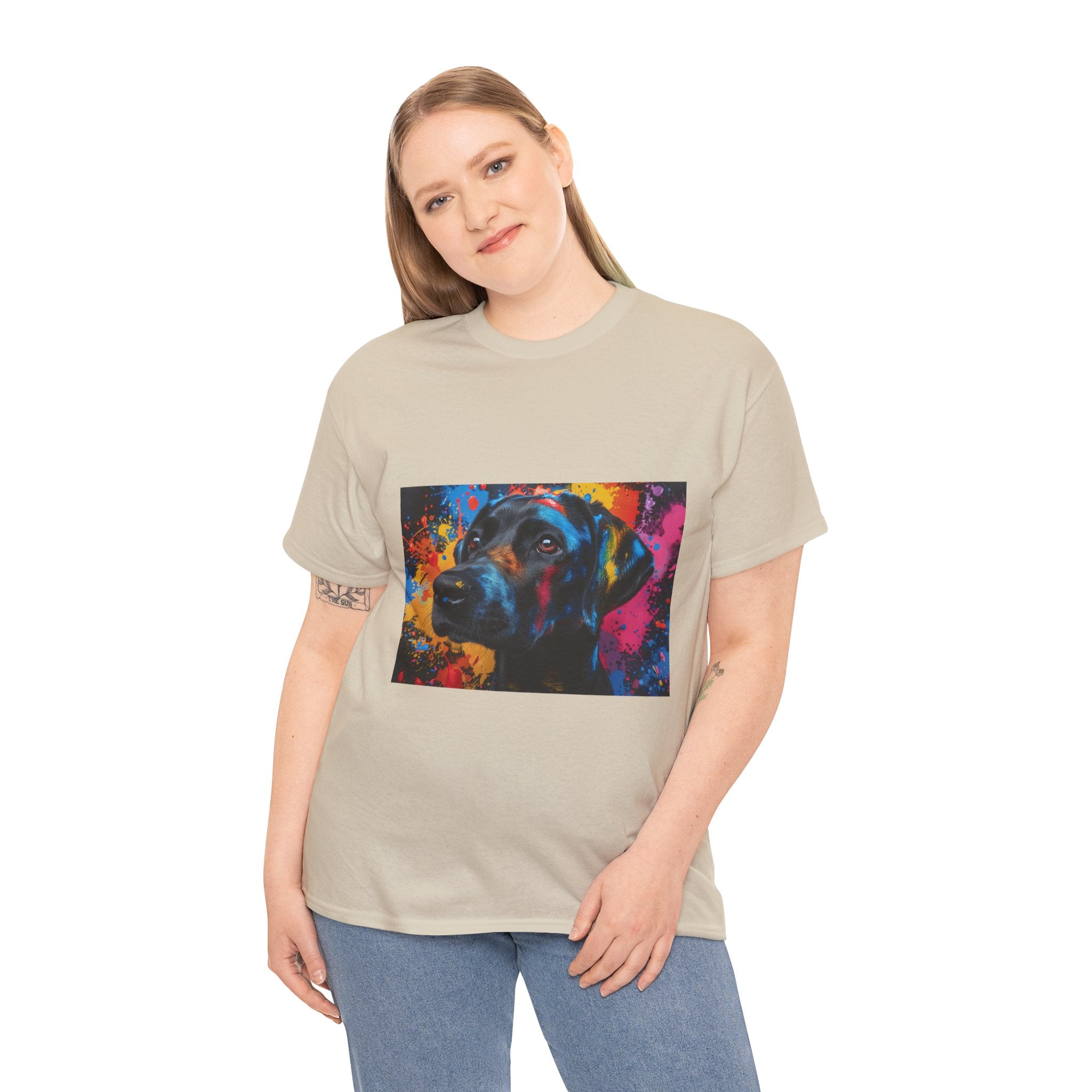 Labrador Retriever Pop Art T-Shirt — Colorful Dog Lover Tee