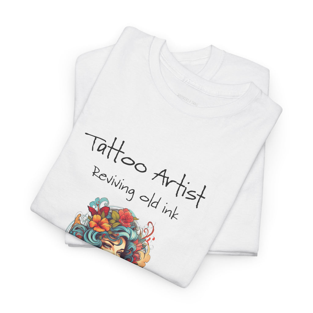 Tattoo Artist - Reviving Old Ink, One Line at a Time.