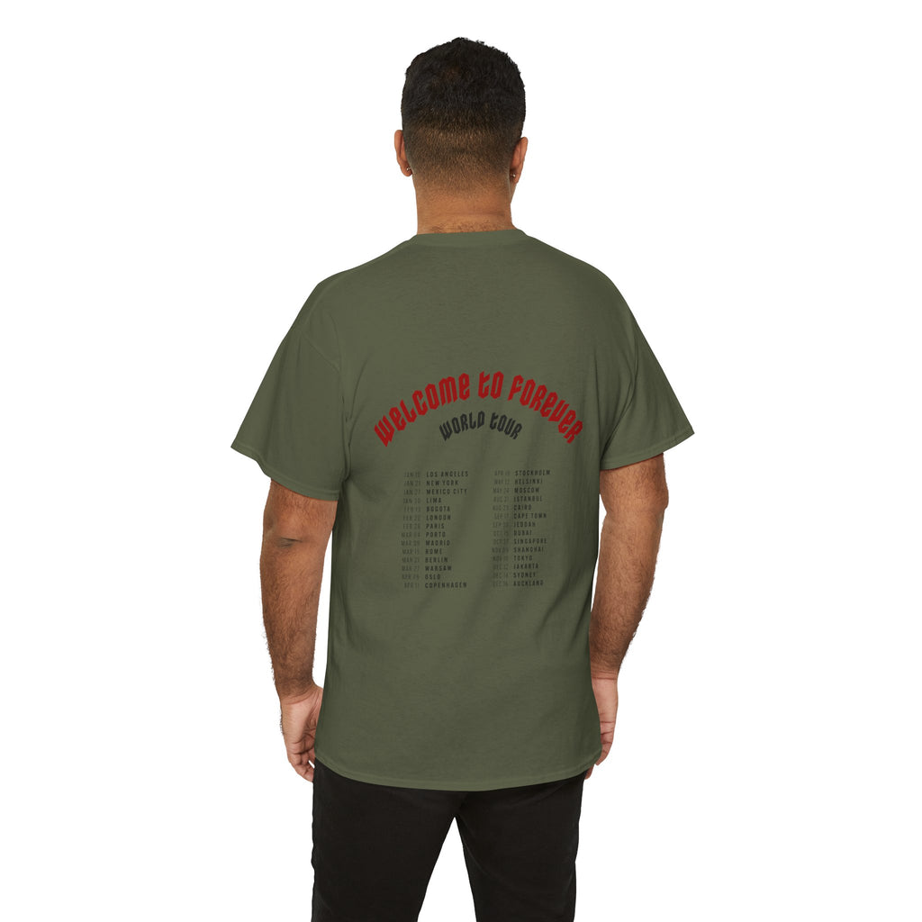 Ride or Die Skull Tee — "Welcome to Forever" Tour Graphic Shirt
