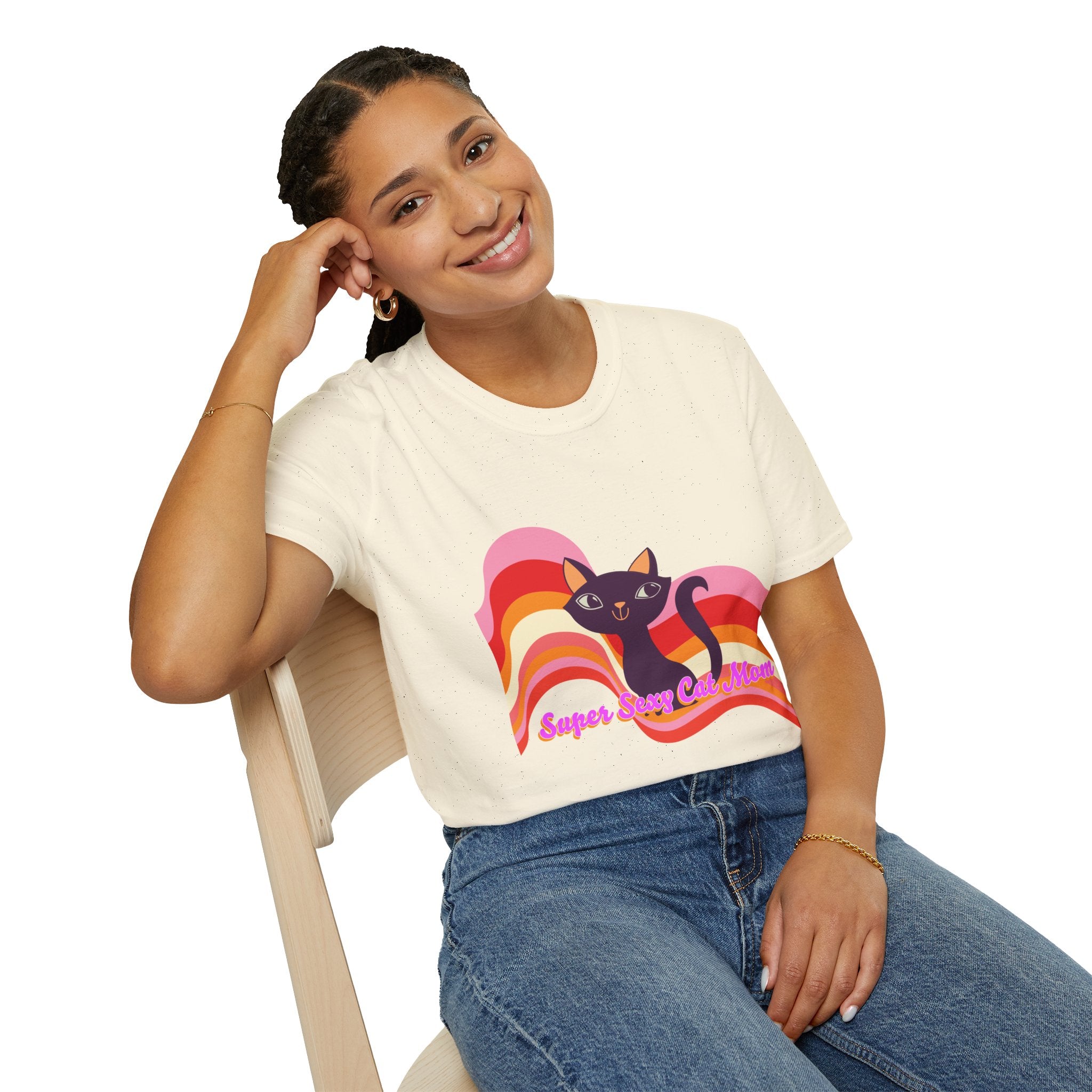 Super Sexy Cat Mom Tee