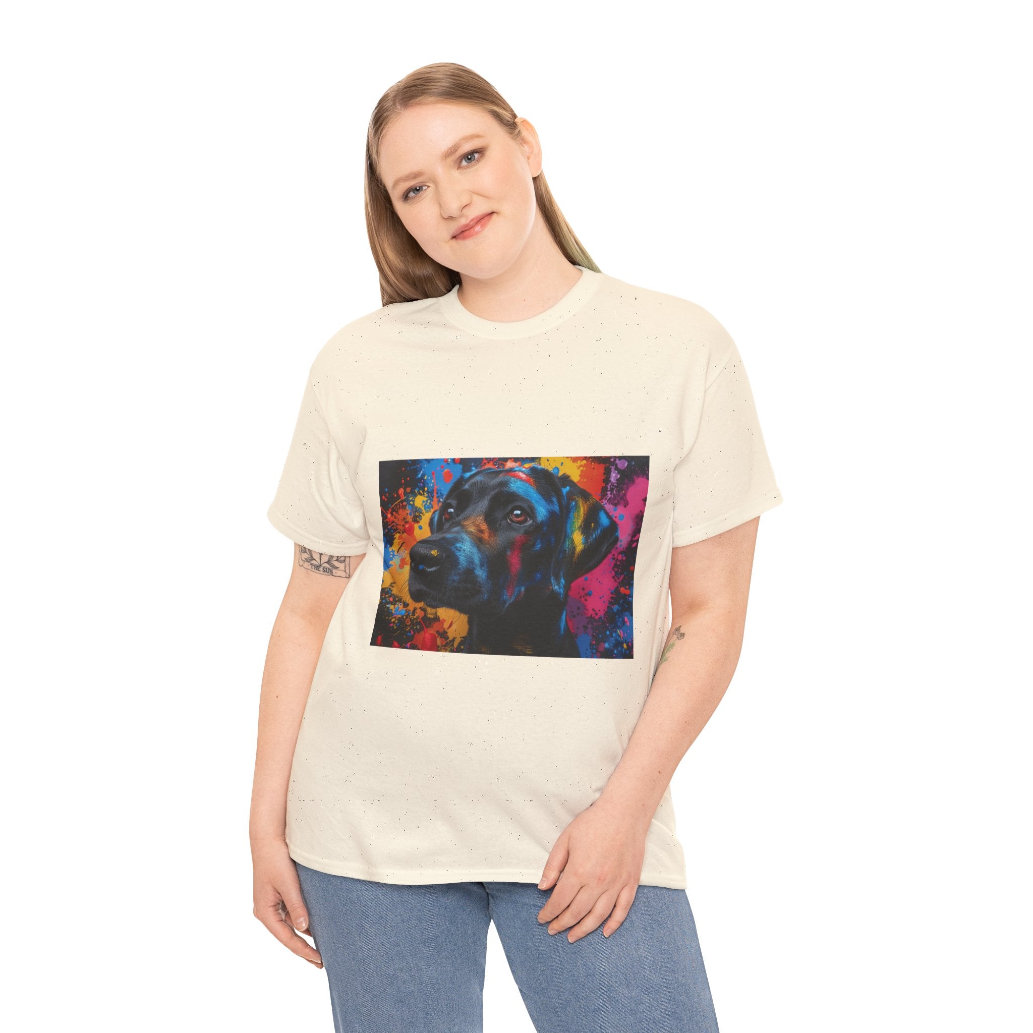Labrador Retriever Pop Art T-Shirt — Colorful Dog Lover Tee