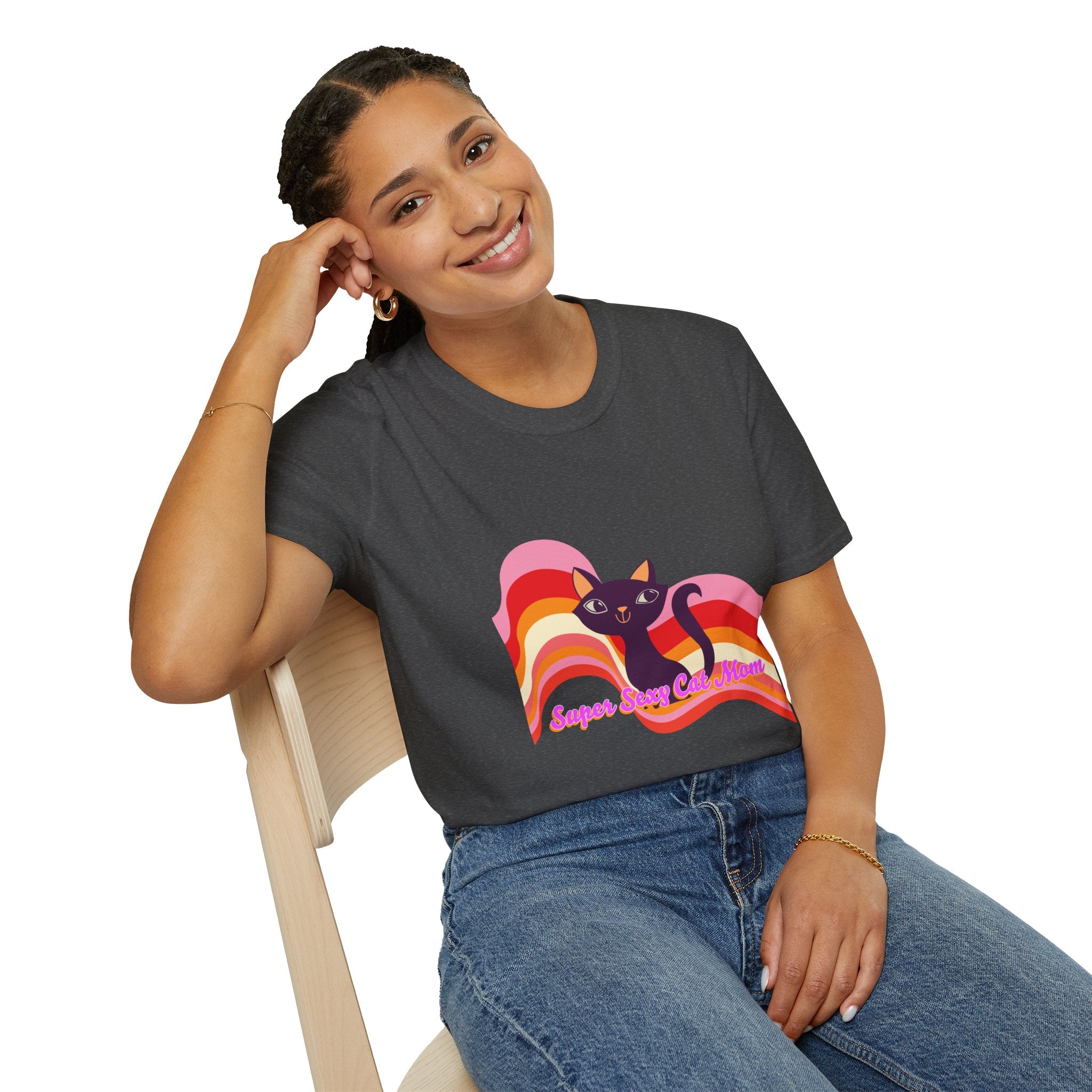 Super Sexy Cat Mom Tee