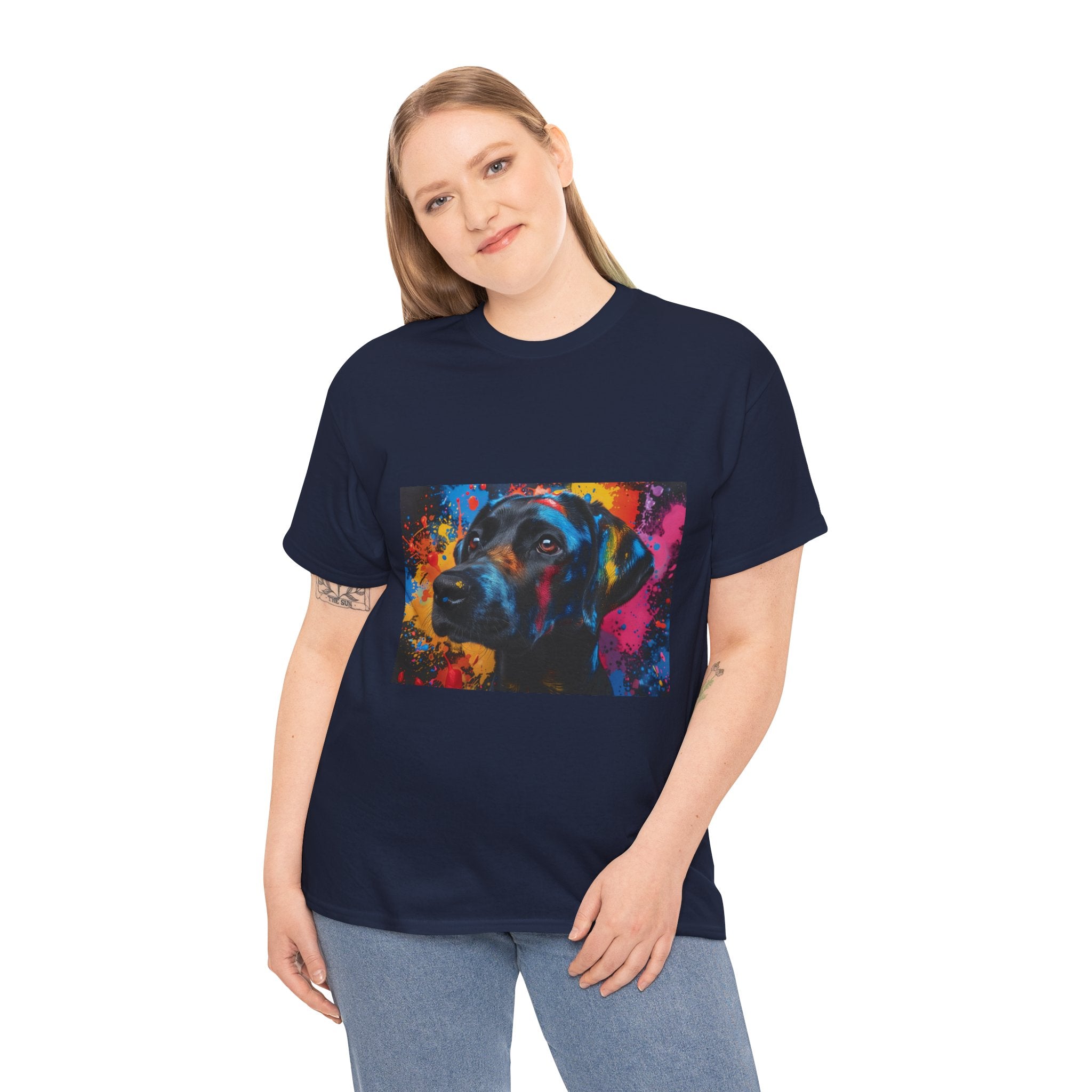 Labrador Retriever Pop Art T-Shirt — Colorful Dog Lover Tee