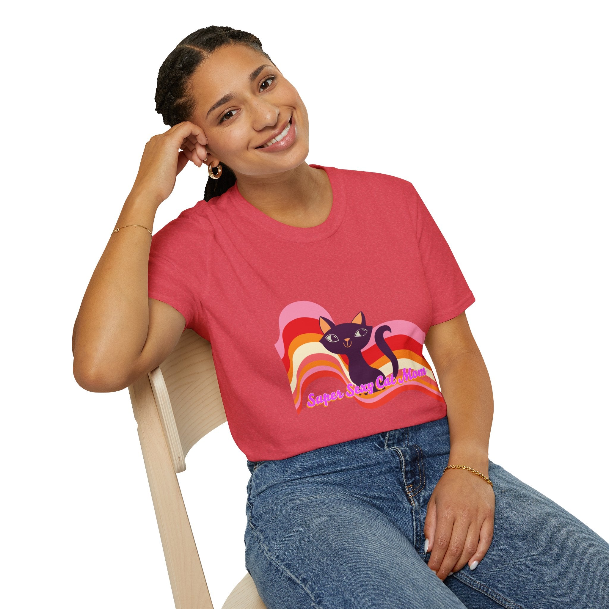 Super Sexy Cat Mom Tee