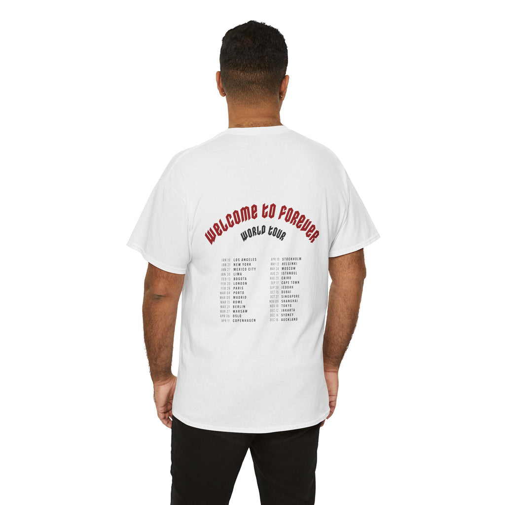 Ride or Die Skull Tee — "Welcome to Forever" Tour Graphic Shirt