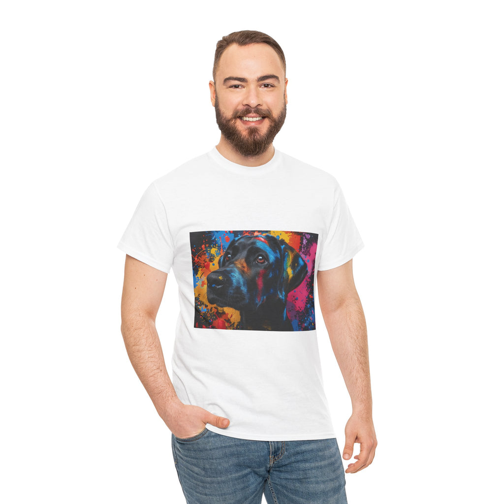 Labrador Retriever Pop Art T-Shirt — Colorful Dog Lover Tee