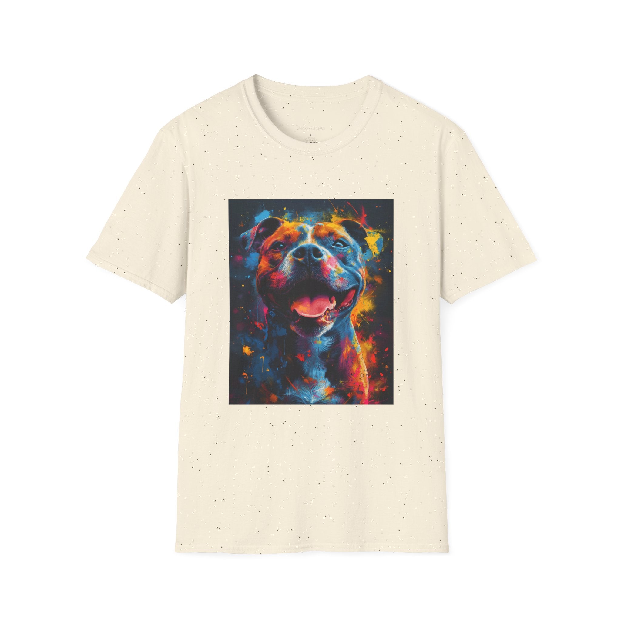 Pitbull Galaxy Pop Art T-Shirt