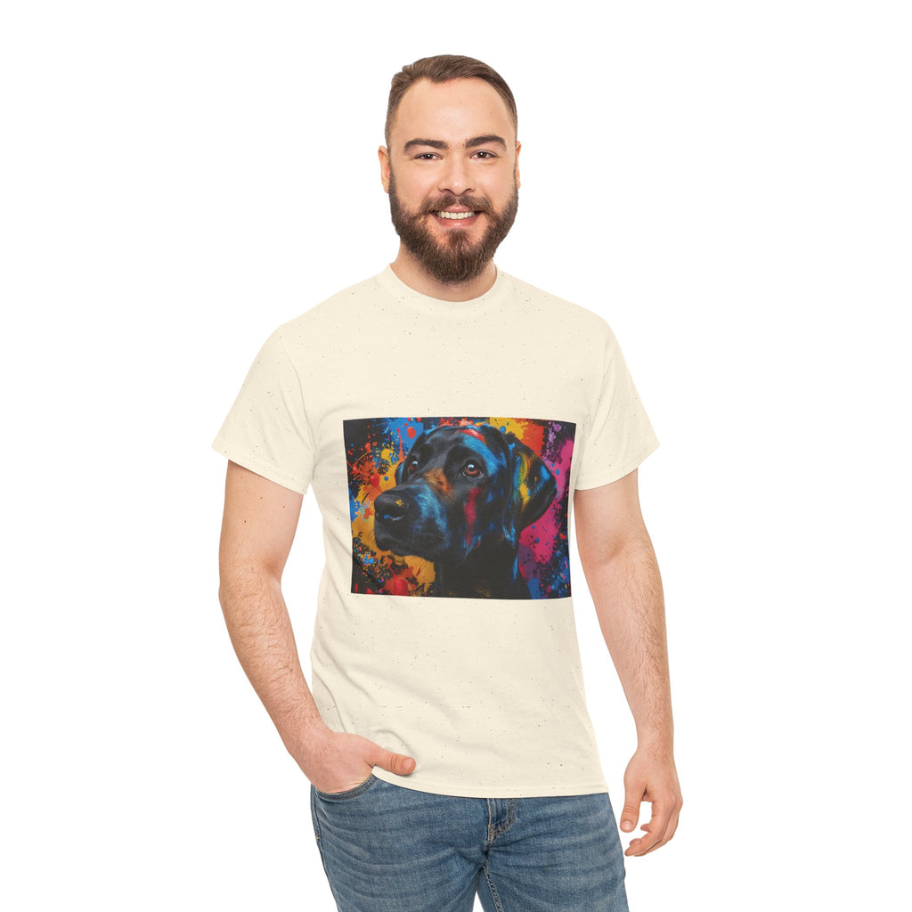 Labrador Retriever Pop Art T-Shirt — Colorful Dog Lover Tee