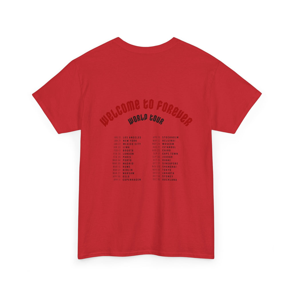 Ride or Die Skull Tee — "Welcome to Forever" Tour Graphic Shirt