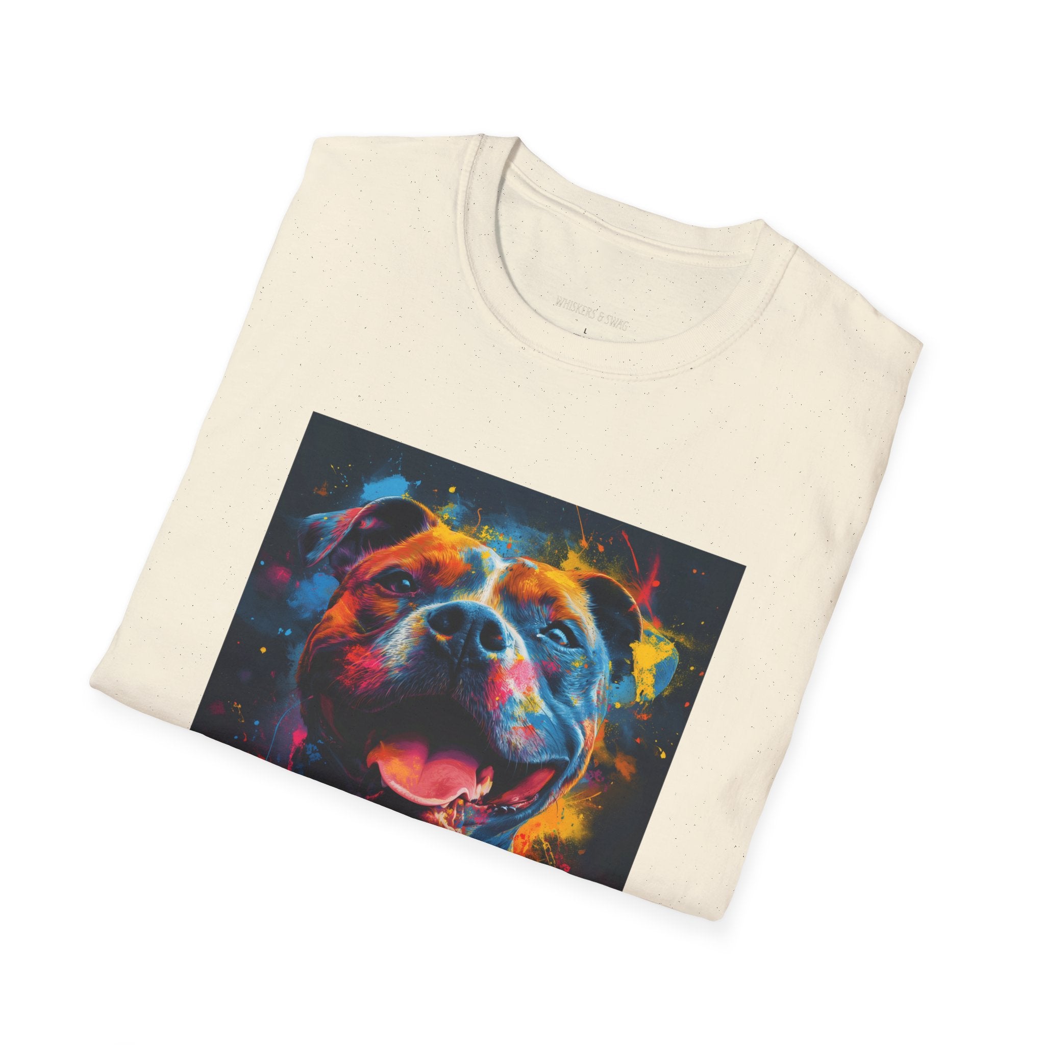 Pitbull Galaxy Pop Art T-Shirt