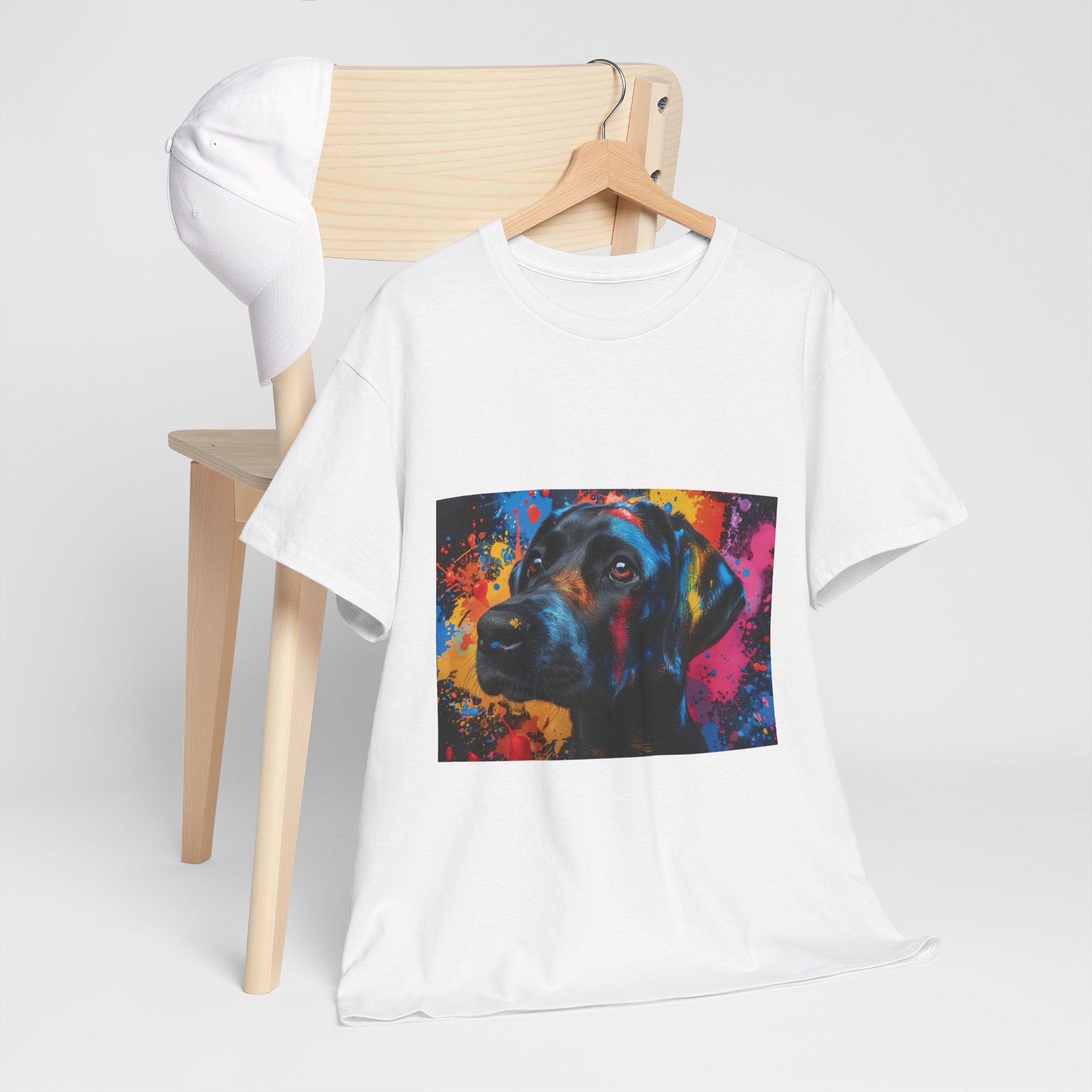 Labrador Retriever Pop Art T-Shirt — Colorful Dog Lover Tee