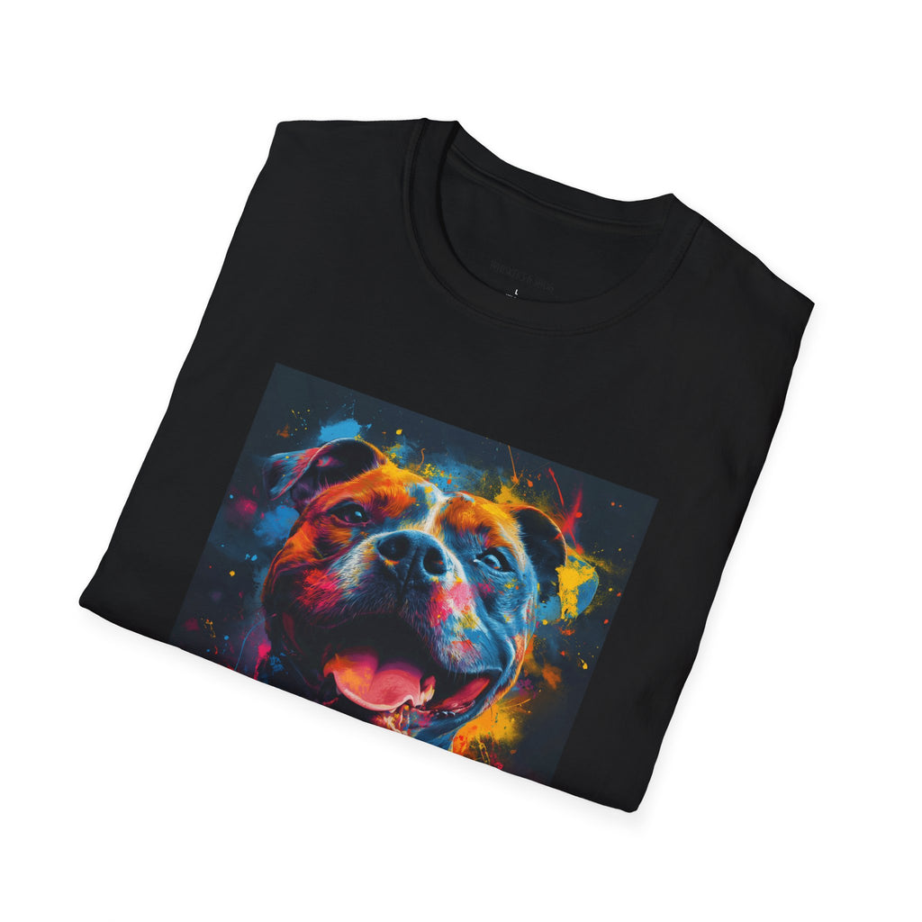 Pit Bull Galaxy Pop Art T-Shirt