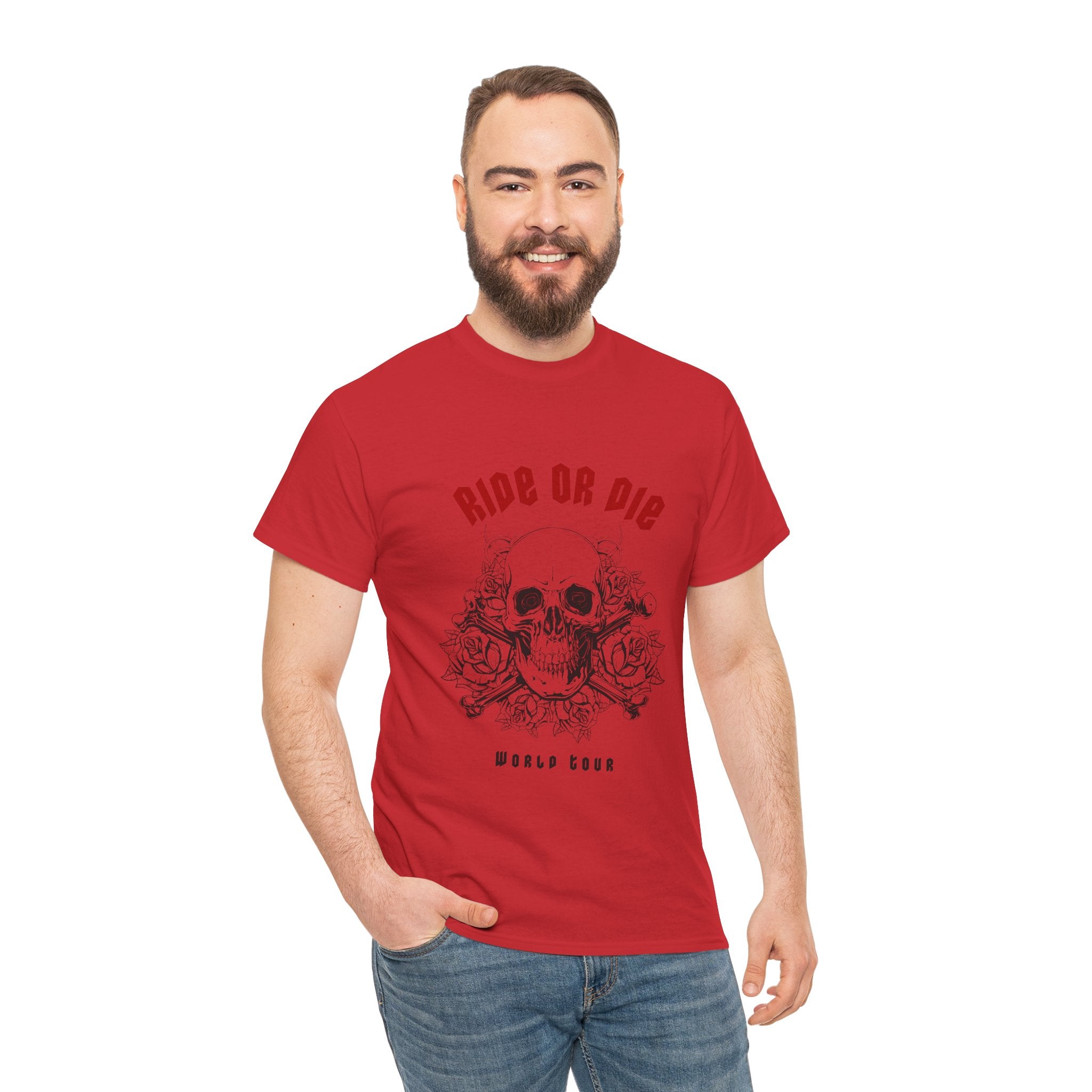 Ride or Die Skull Tee — "Welcome to Forever" Tour Graphic Shirt