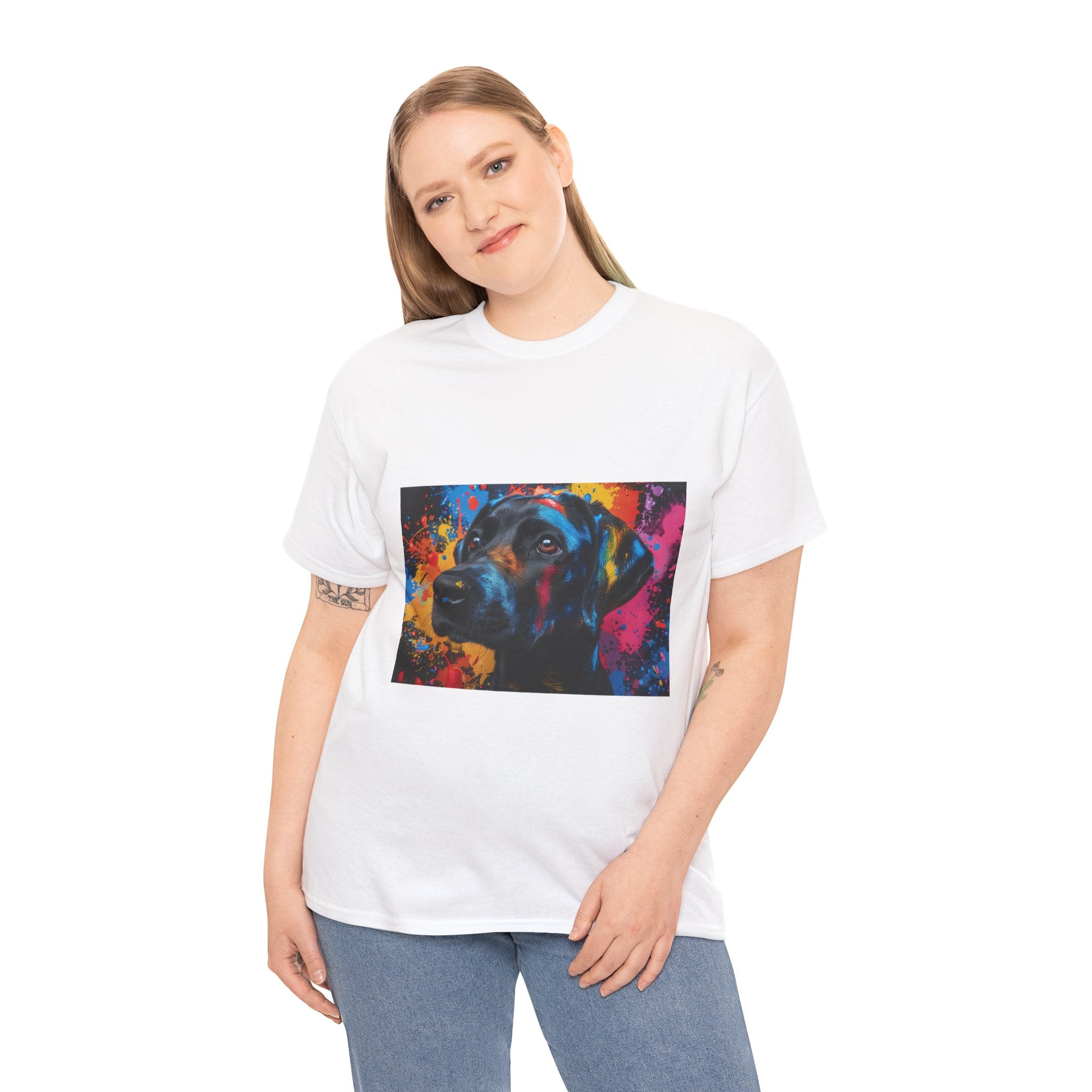 Labrador Retriever Pop Art T-Shirt — Colorful Dog Lover Tee