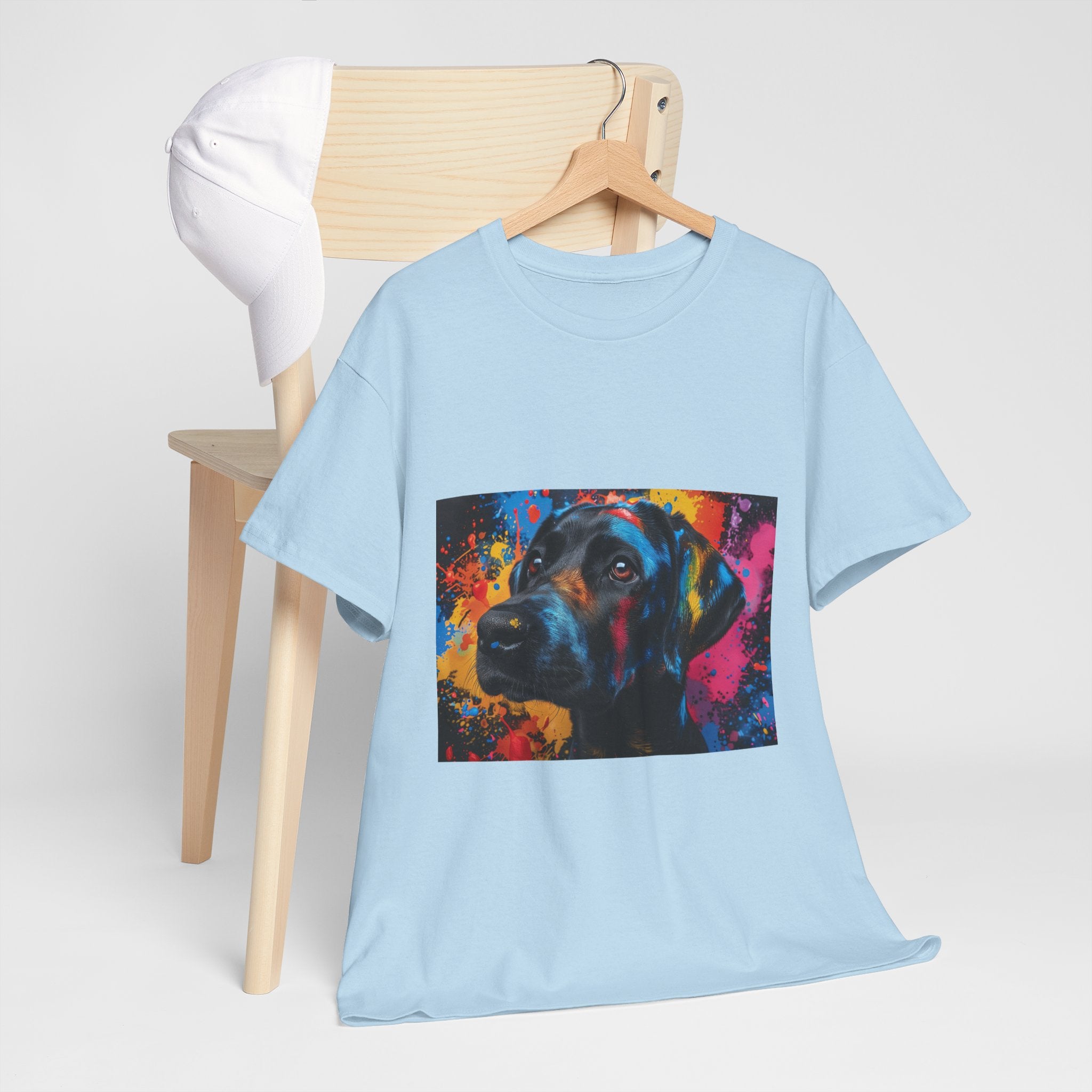 Labrador Retriever Pop Art T-Shirt — Colorful Dog Lover Tee
