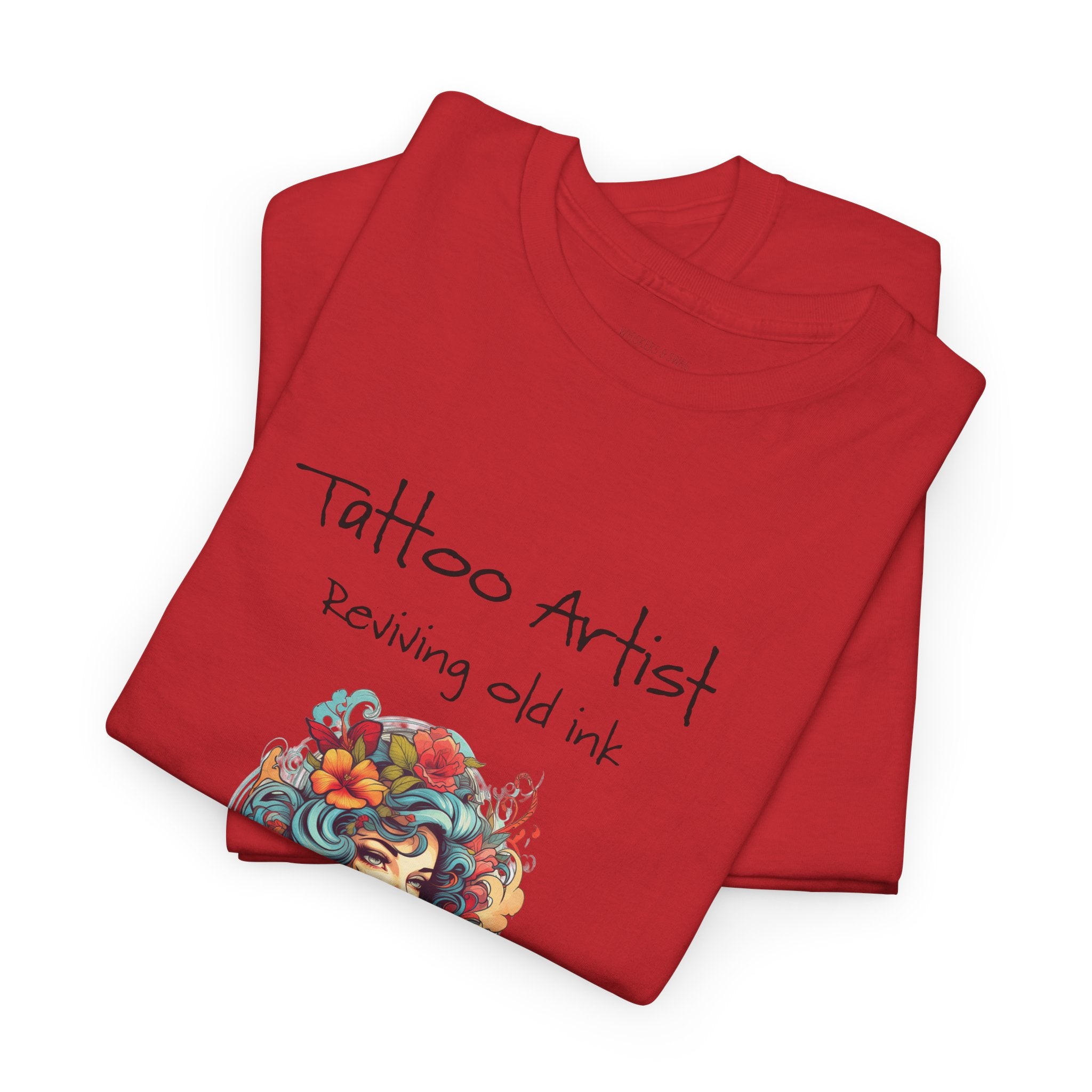 Tattoo Artist - Reviving Old Ink, One Line at a Time.