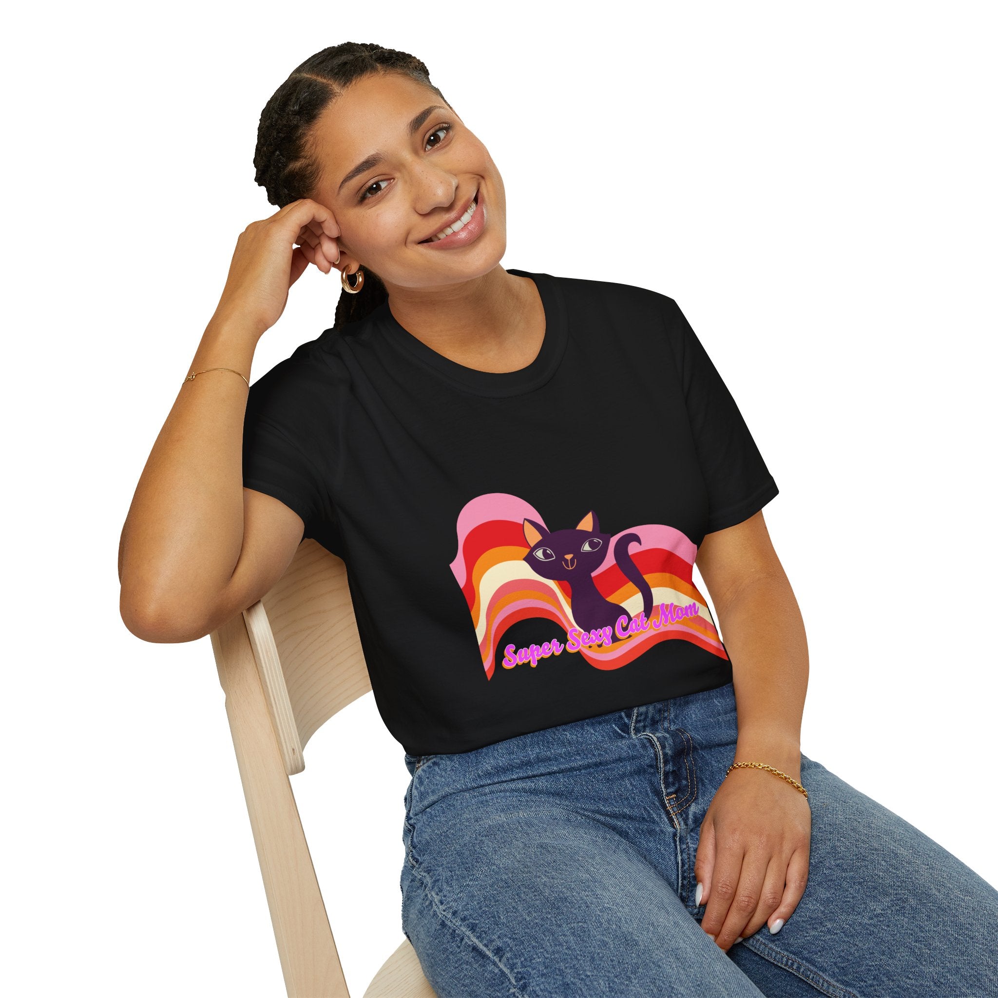 Super Sexy Cat Mom Tee