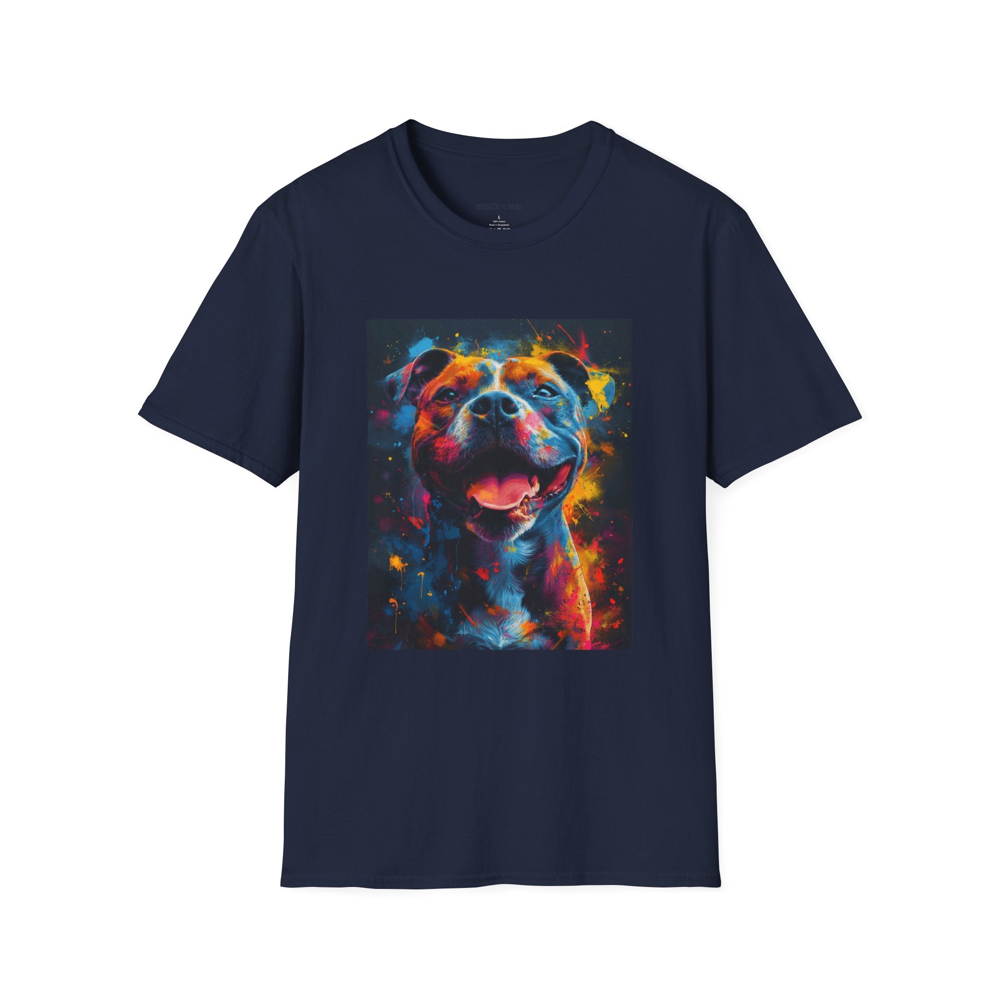 Pit Bull Galaxy Pop Art T-Shirt