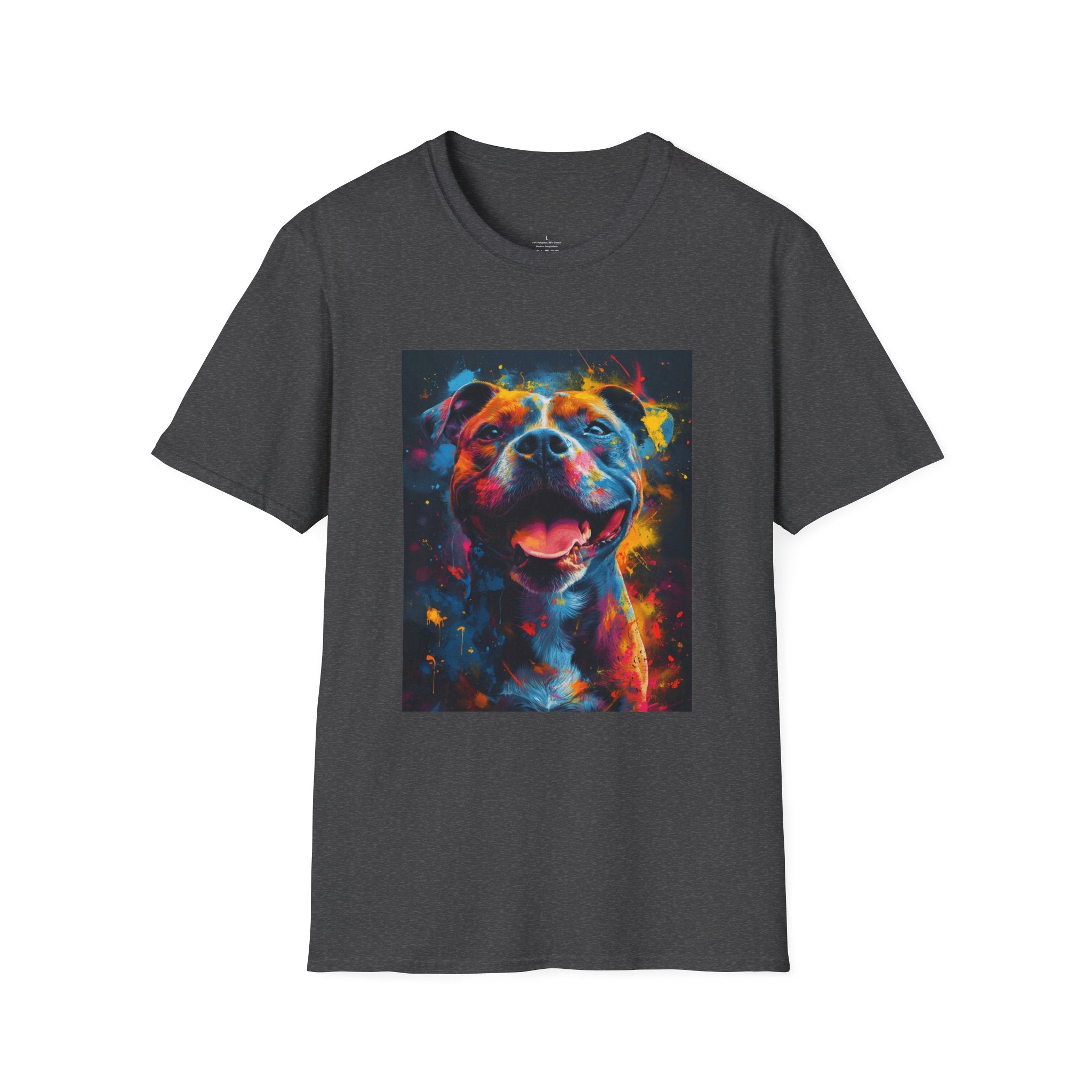 Pit Bull Galaxy Pop Art T-Shirt
