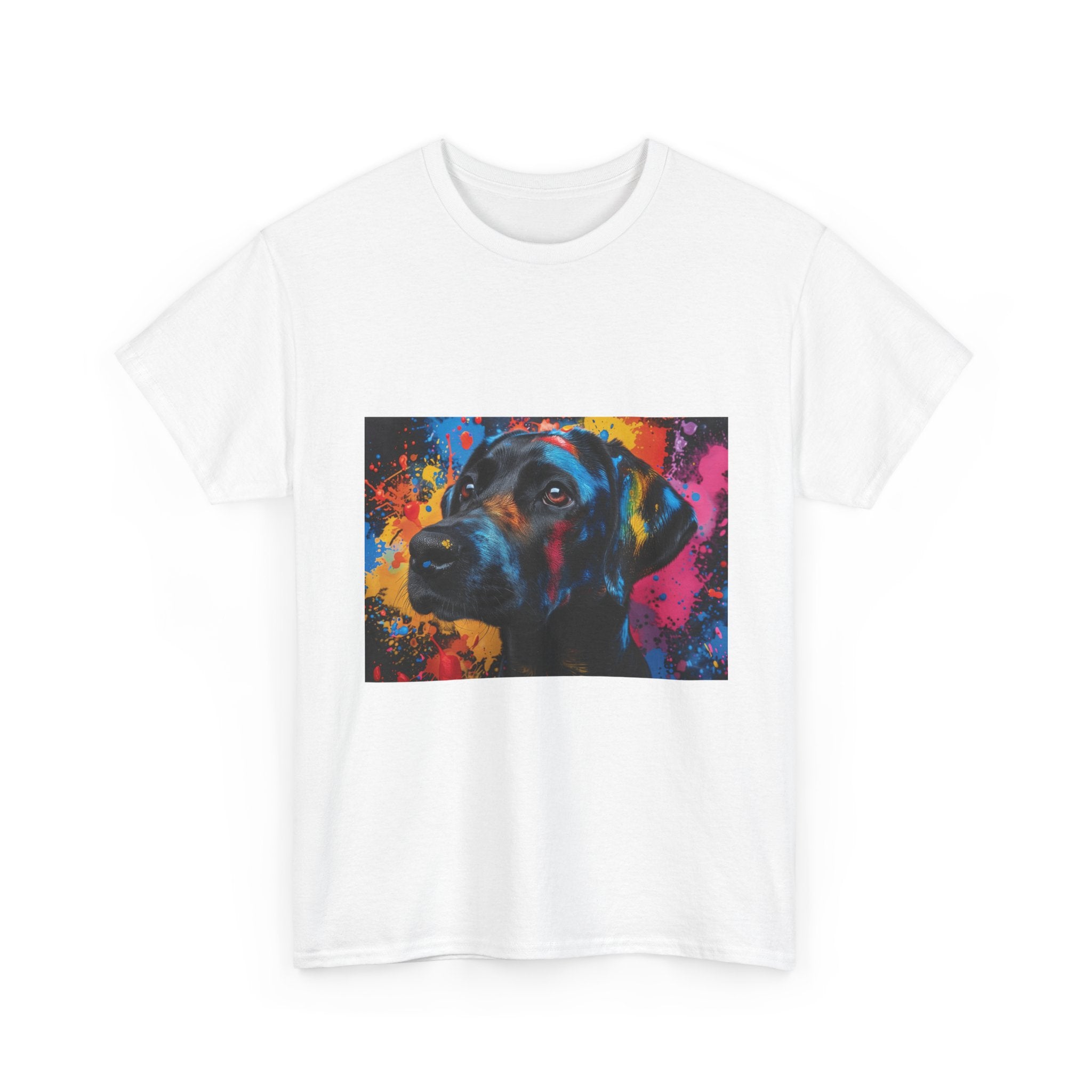 Labrador Retriever Pop Art T-Shirt — Colorful Dog Lover Tee