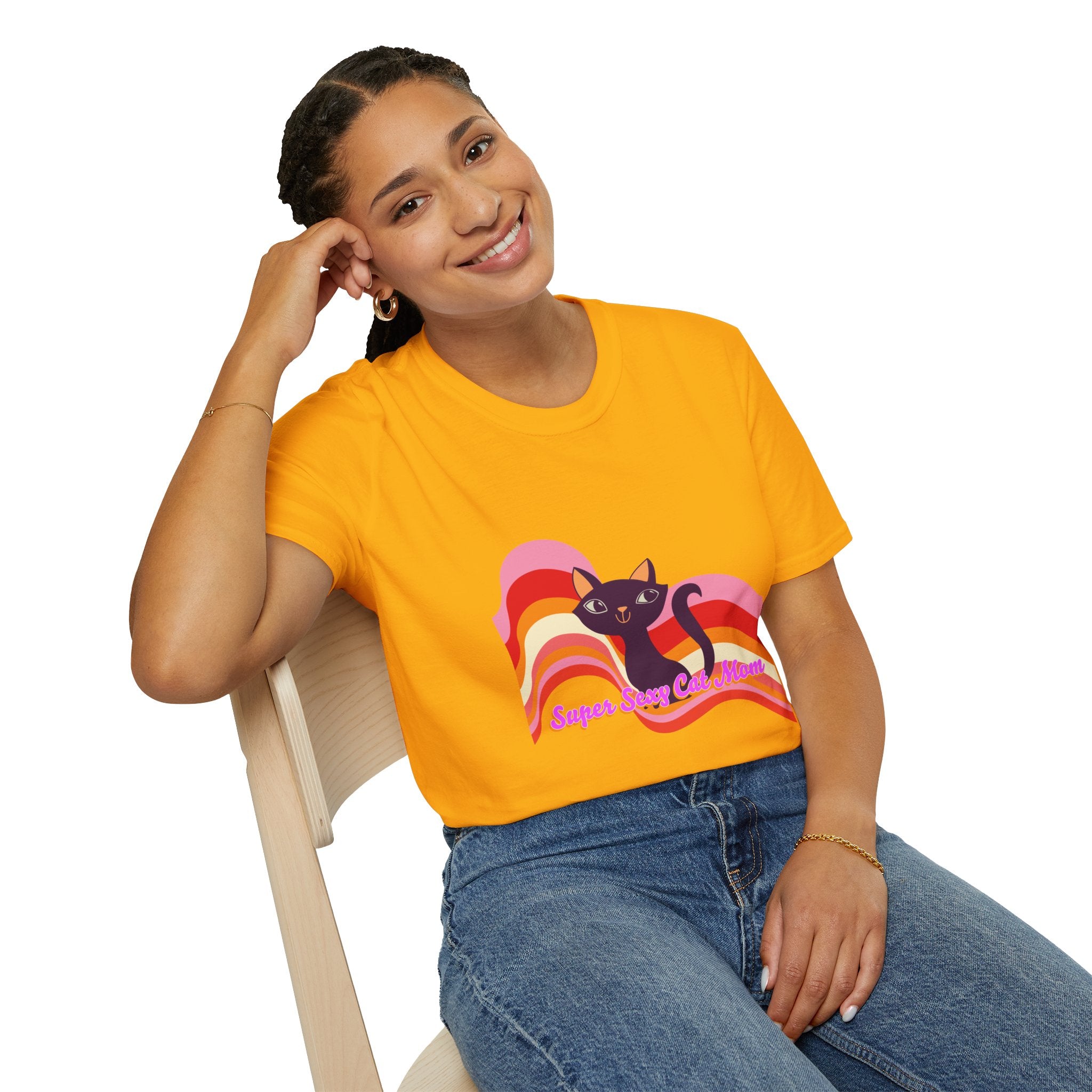 Super Sexy Cat Mom Tee