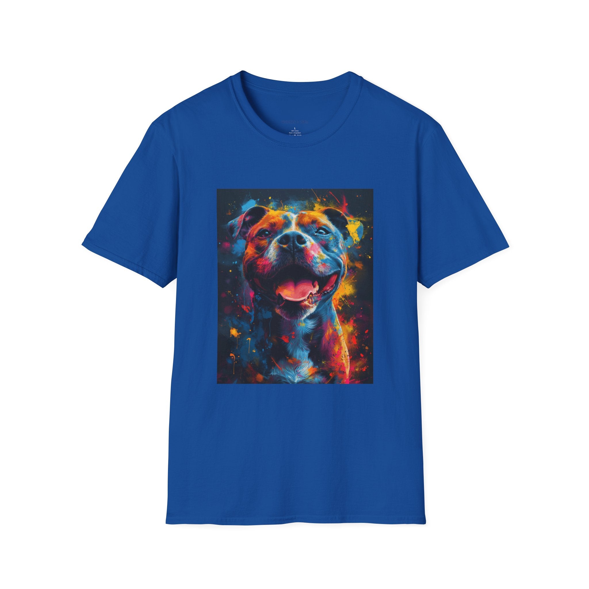 Pit Bull Galaxy Pop Art T-Shirt