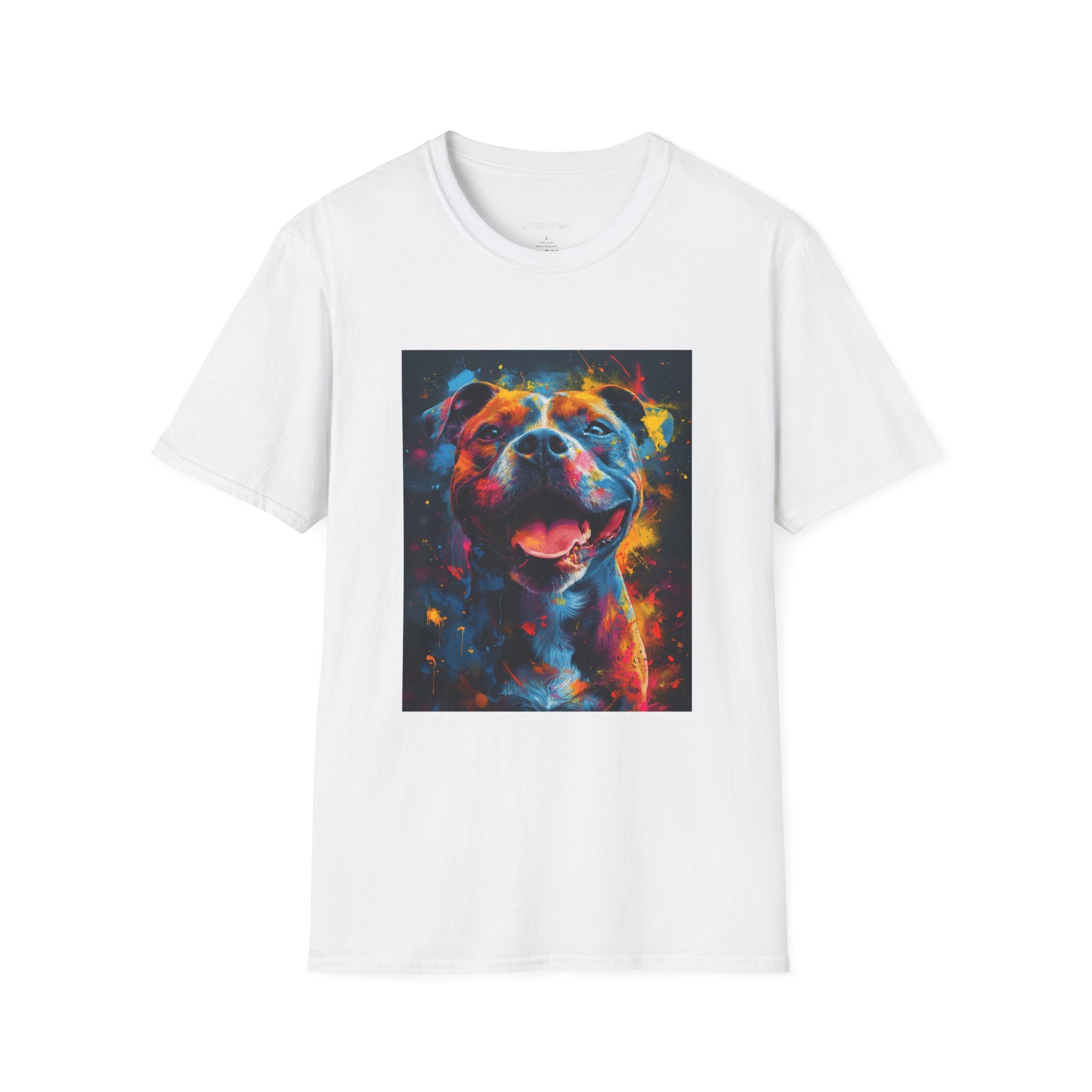 Pitbull Galaxy Pop Art T-Shirt