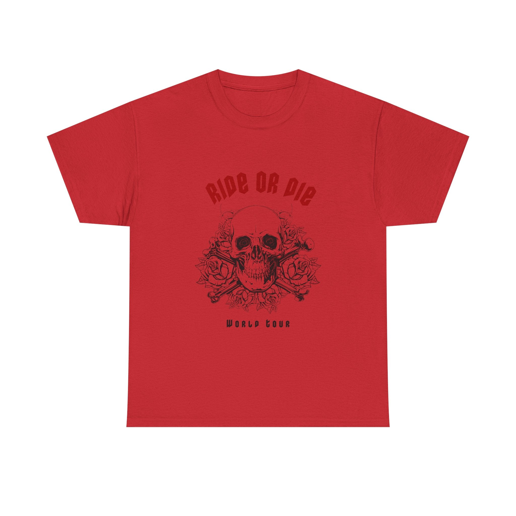 Ride or Die Skull Tee — "Welcome to Forever" Tour Graphic Shirt