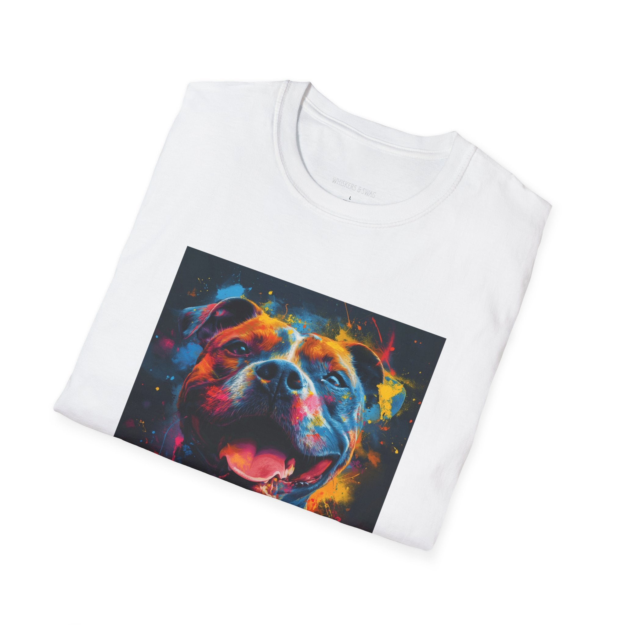 Pit Bull Galaxy Pop Art T-Shirt