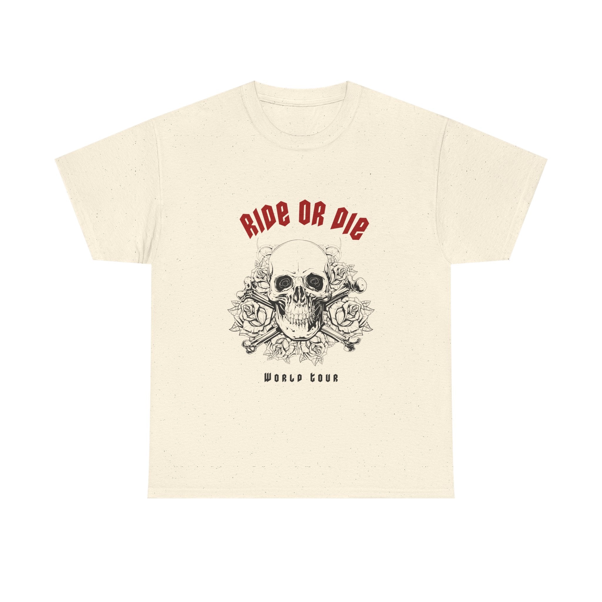Ride or Die Skull Tee — "Welcome to Forever" Tour Graphic Shirt