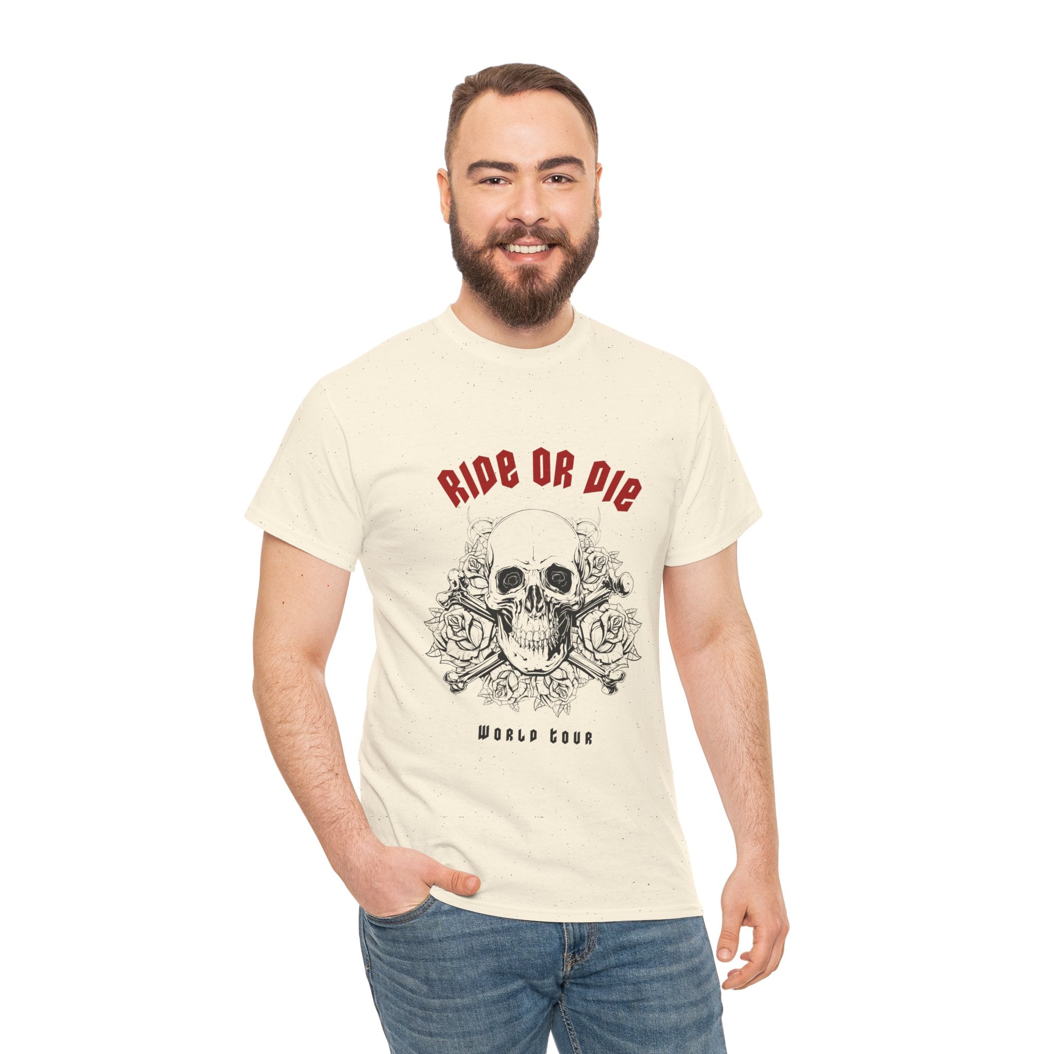 Ride or Die Skull Tee — "Welcome to Forever" Tour Graphic Shirt